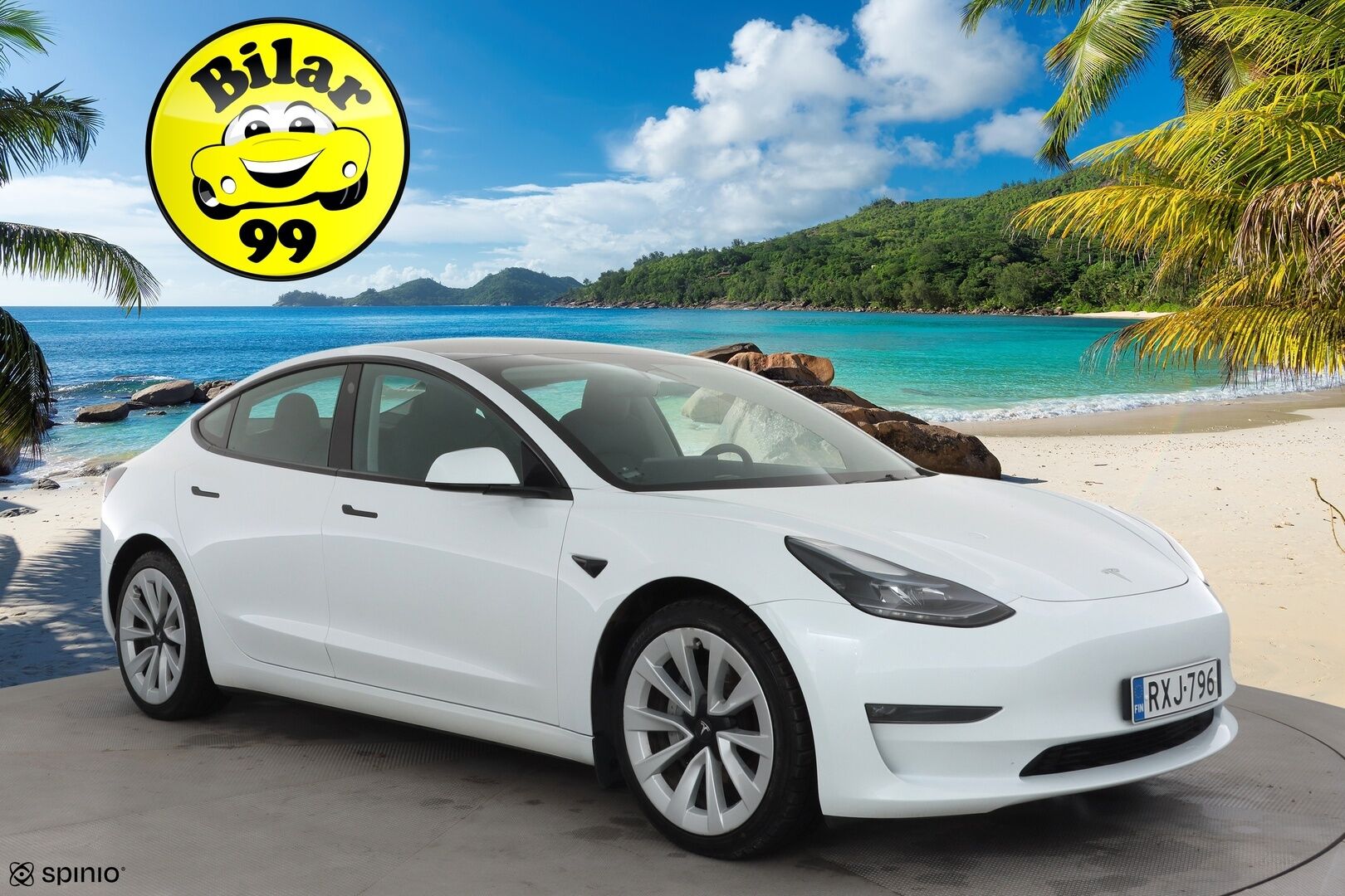 Tesla Model 3 2023 Long Range Dual Motor * Lasikatto / ILP / ACC / Matrix-LED / Muistipenkki / P.kamera / Premium Audio / Navi * - 2x Latauskaapelit - HULLUT AVAJAISHULINAT KORKOTARJOUS 3,29 %