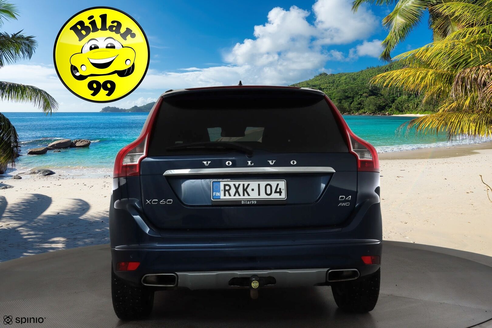 Volvo XC60 2016 D4 AWD Ocean Race aut * Webasto / Koukku / ACC / Panorama / Xenon / P.Tutkat / Navi / Kaistavahti * - Kahdet renkaat aluvanteilla