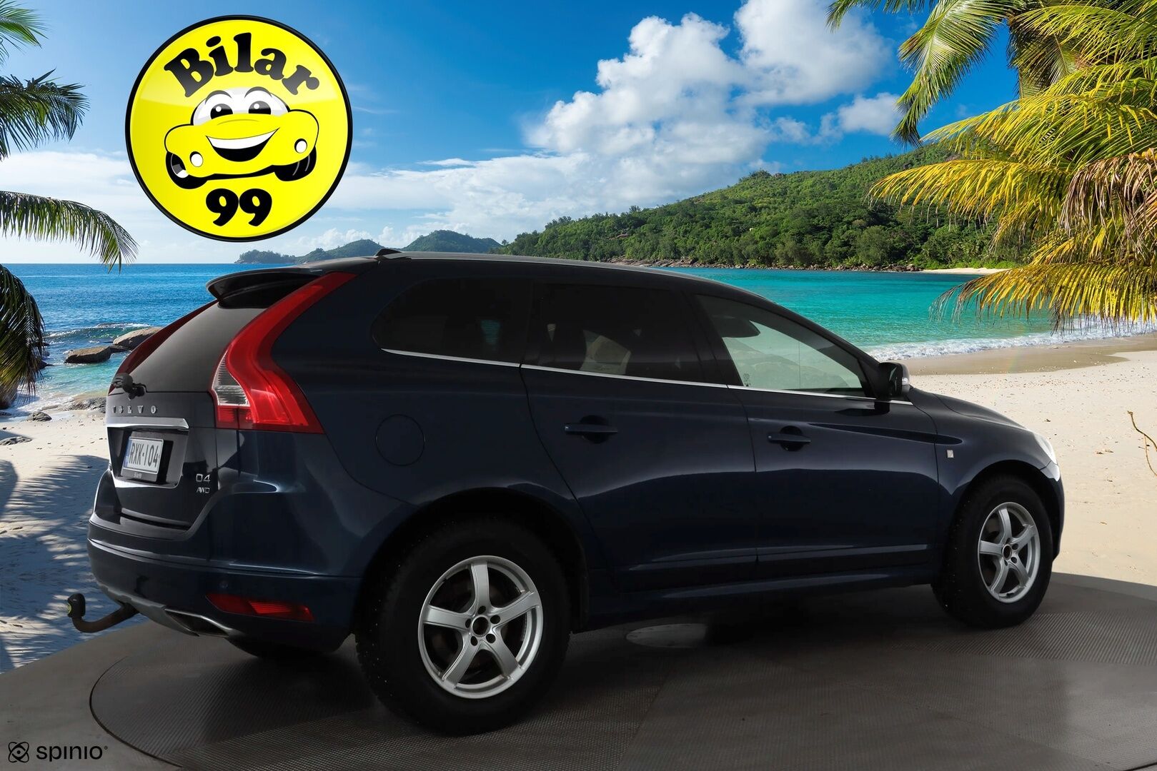 Volvo XC60 2016 D4 AWD Ocean Race aut * Webasto / Koukku / ACC / Panorama / Xenon / P.Tutkat / Navi / Kaistavahti * - Katsastettu 2/2026 / Viimeisin huolto 213tkm / Kahdet renkaat aluvanteilla