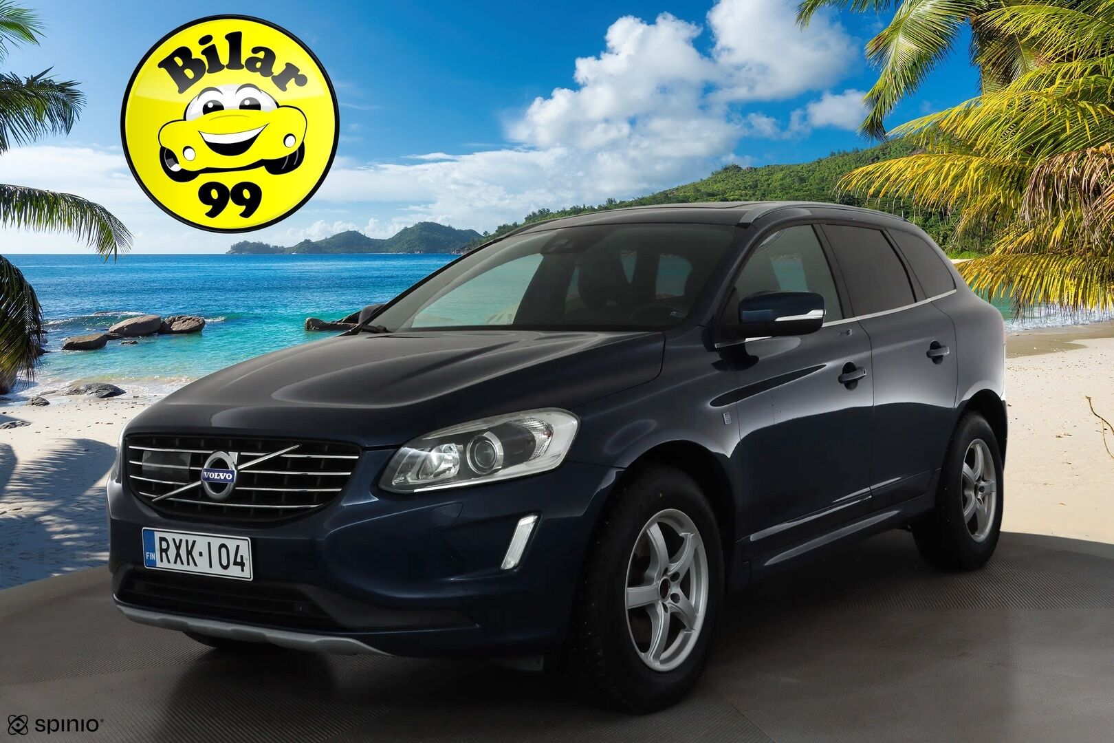 Volvo XC60 2016 D4 AWD Ocean Race aut * Webasto / Koukku / ACC / Panorama / Xenon / P.Tutkat / Navi / Kaistavahti * - Katsastettu 2/2026 / Viimeisin huolto 213tkm / Kahdet renkaat aluvanteilla