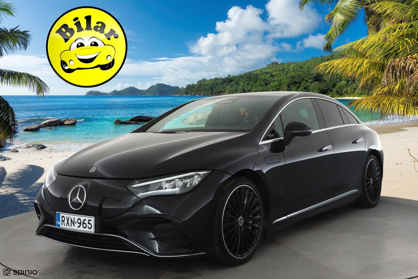 Mercedes-Benz EQE 2023 300 - | Distronic | Burmester | Muistipenkit | Panorama | High Performance audio | P.kamera | Puolinahat | Kahdet Renkaat | Koti & Kauppalaturi |