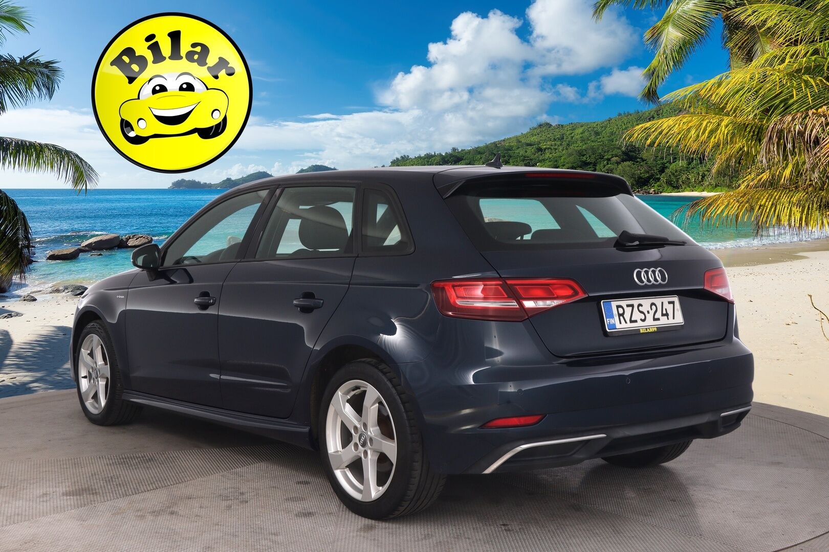 Audi A3 2018 e-tron Sportback 1,4 TFSI S tronic *Sporttipenkit / Flatbottom / MMI Navi / Tutkat* - Sporttipenkit | Flatbottom | Digimittaristo | MMI Navi | P.Tutkat | Lohko | 2x Alut