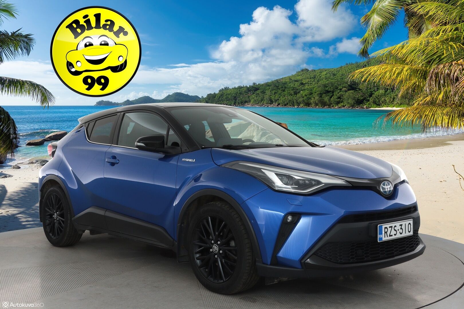 Toyota C-HR 2020 2,0 Hybrid Style **Adapt.Vakkari / P.Kamera / LED-valot / Sisätilanlämmitin / Kaistavahti / Navi / KeylessGO** -  Merkkihuollettu Suomi-auto / 2x Renkaat
