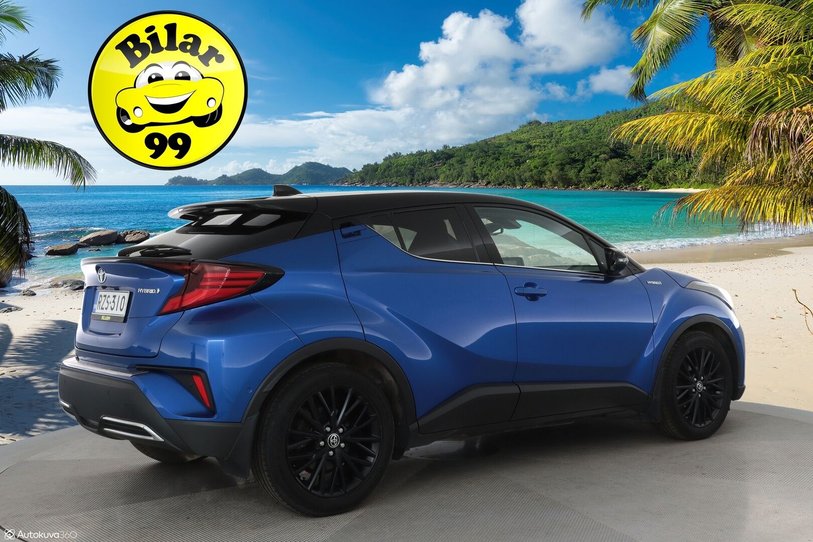 Toyota C-HR 2020 2,0 Hybrid Style **Adapt.Vakkari / P.Kamera / LED-valot / Sisätilanlämmitin / Kaistavahti / Navi / KeylessGO** -  Merkkihuollettu Suomi-auto / 2x Renkaat