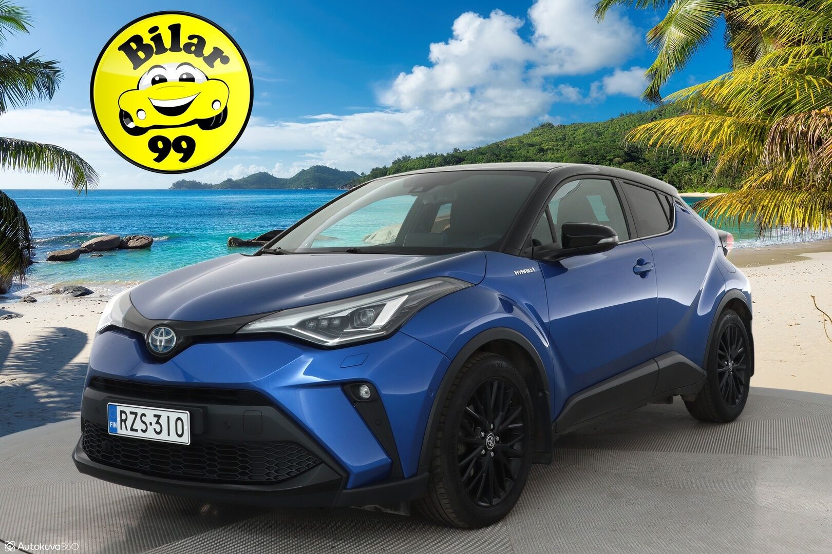 Toyota C-HR 2020 2,0 Hybrid Style **Adapt.Vakkari / P.Kamera / LED-valot / Sisätilanlämmitin / Kaistavahti / Navi / KeylessGO** -  Merkkihuollettu Suomi-auto / 2x Renkaat