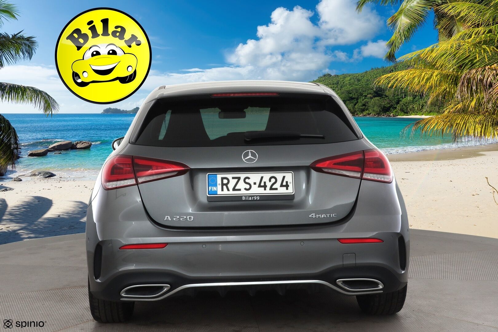 Mercedes-Benz A 2020 220 4MATIC A Business AMG - | Vakkari | Lohko | LED | P.Kamera | Sportti puolinahat | Widescreen | Suomi-auto |