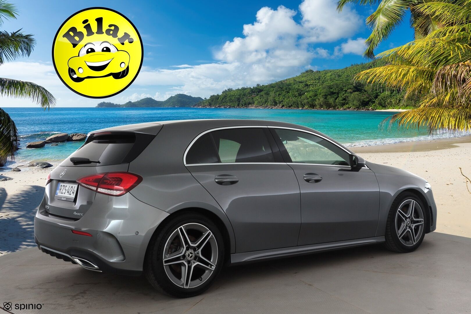 Mercedes-Benz A 2020 220 4MATIC A Business AMG - | Vakkari | Lohko | LED | P.Kamera | Sportti puolinahat | Widescreen | Suomi-auto |