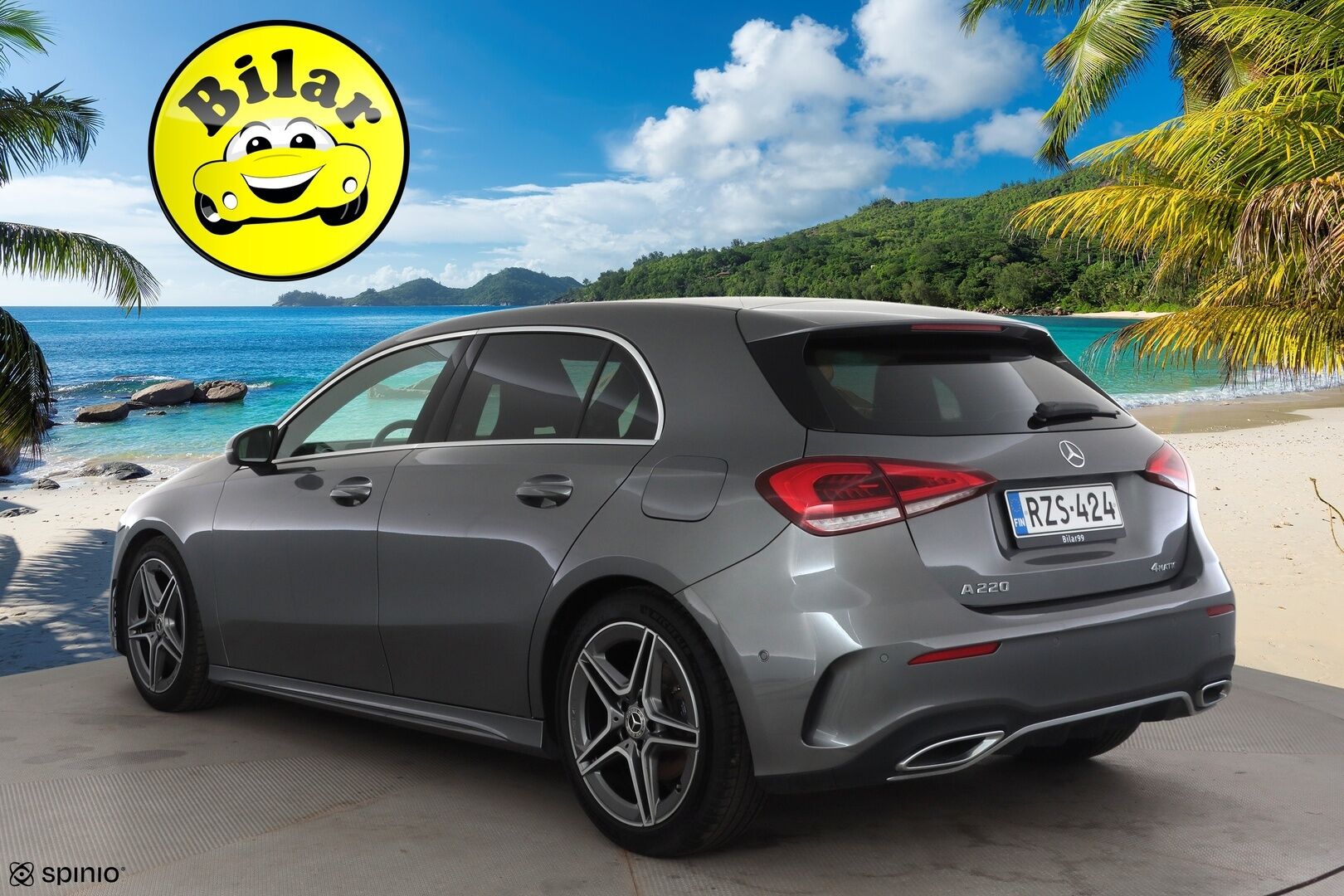 Mercedes-Benz A 2020 220 4MATIC A Business AMG - | Vakkari | Lohko | LED | P.Kamera | Sportti puolinahat | Widescreen | Suomi-auto |