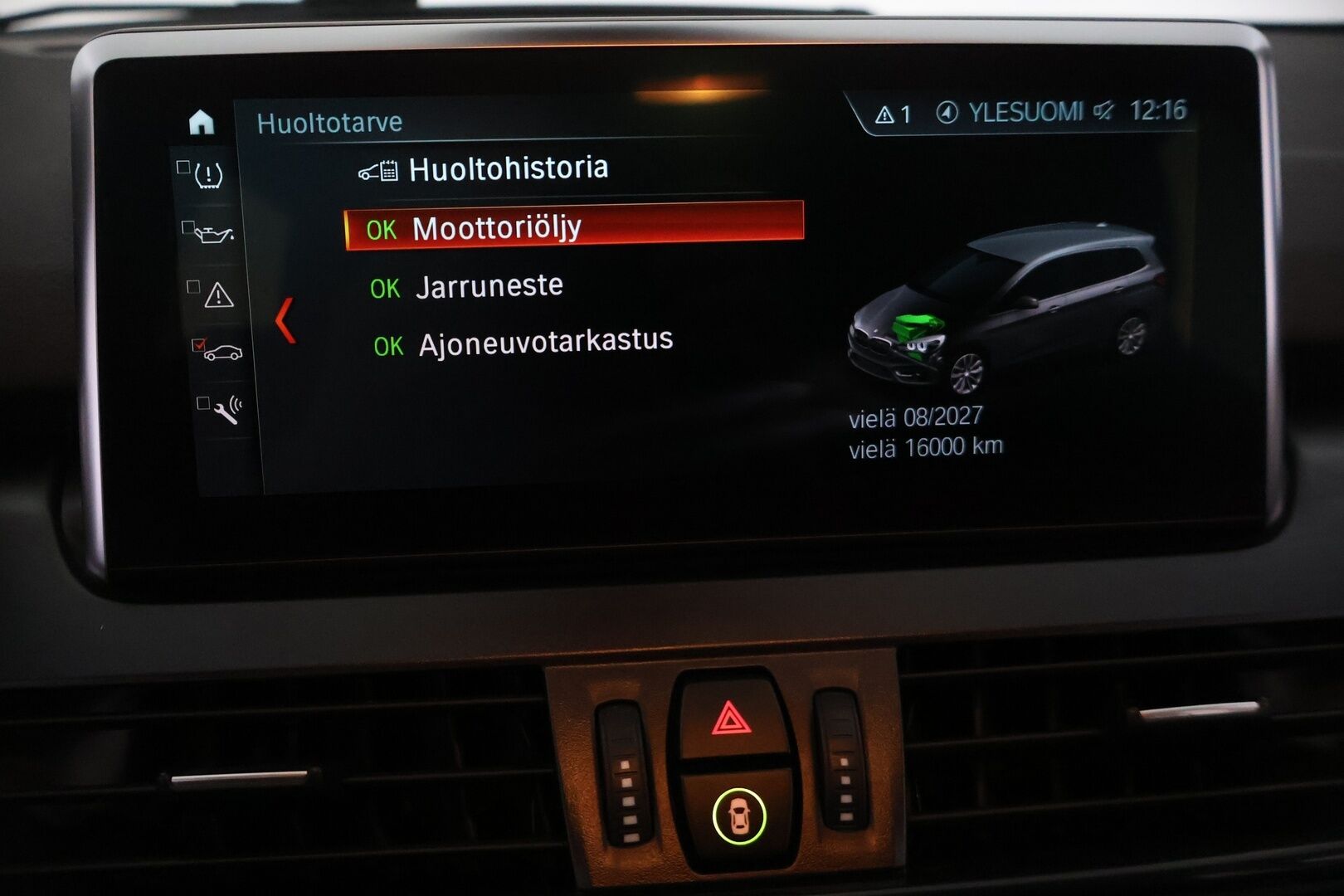 BMW 216 2020 F46 Gran Tourer 216i Business - * Suomi-auto | HUD | Vakionopeudensäädin | Intelligent safety | Irroitettava koukku*