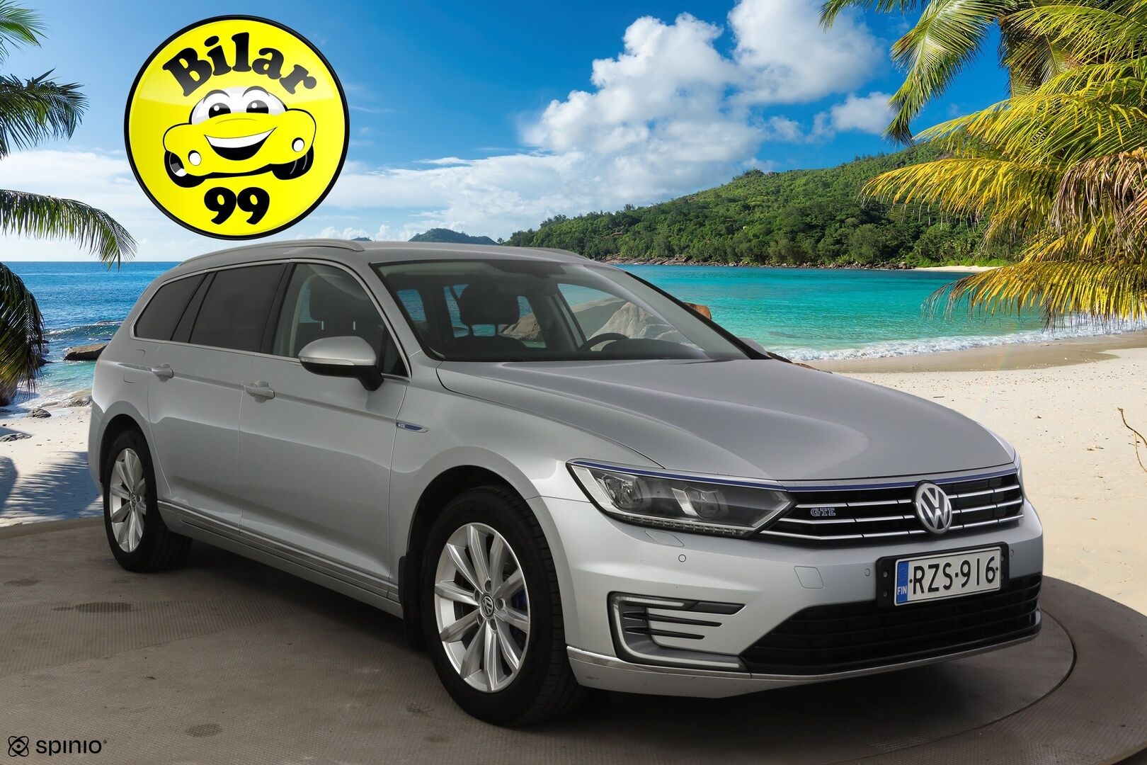 Volkswagen Passat 2018 PASSAT Farmari GTE (AC) 5ov 1395cm3 A * Ada. Vakkari / P-kamera / Koukku / AppConnect * - * Upeassa kunnossa oleva VW Passat kaksilla renkailla! *