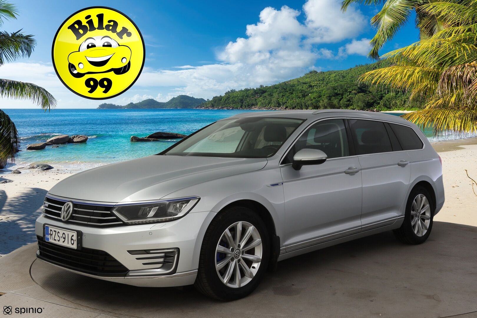 Volkswagen Passat 2018 PASSAT Farmari GTE (AC) 5ov 1395cm3 A * Ada. Vakkari / P-kamera / Koukku / AppConnect * - * Upeassa kunnossa oleva VW Passat kaksilla renkailla! *