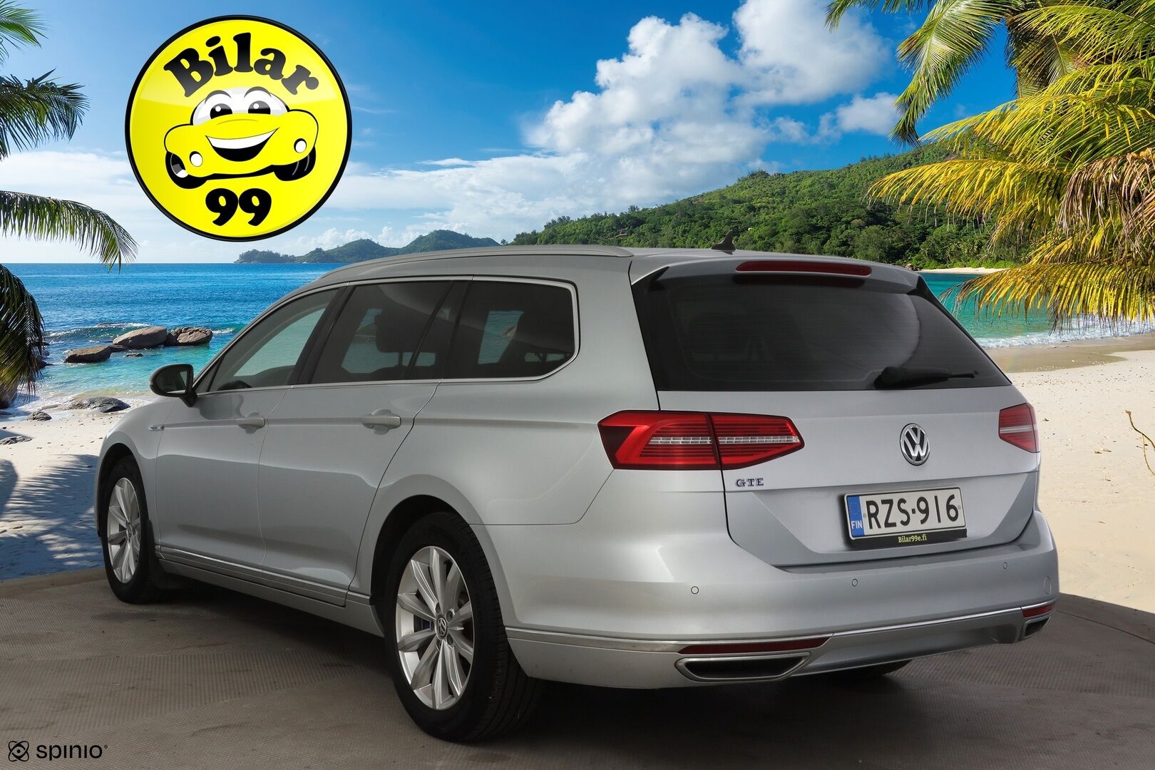 Volkswagen Passat 2018 PASSAT Farmari GTE (AC) 5ov 1395cm3 A * Ada. Vakkari / P-kamera / Koukku / AppConnect * - * Upeassa kunnossa oleva VW Passat kaksilla renkailla! *