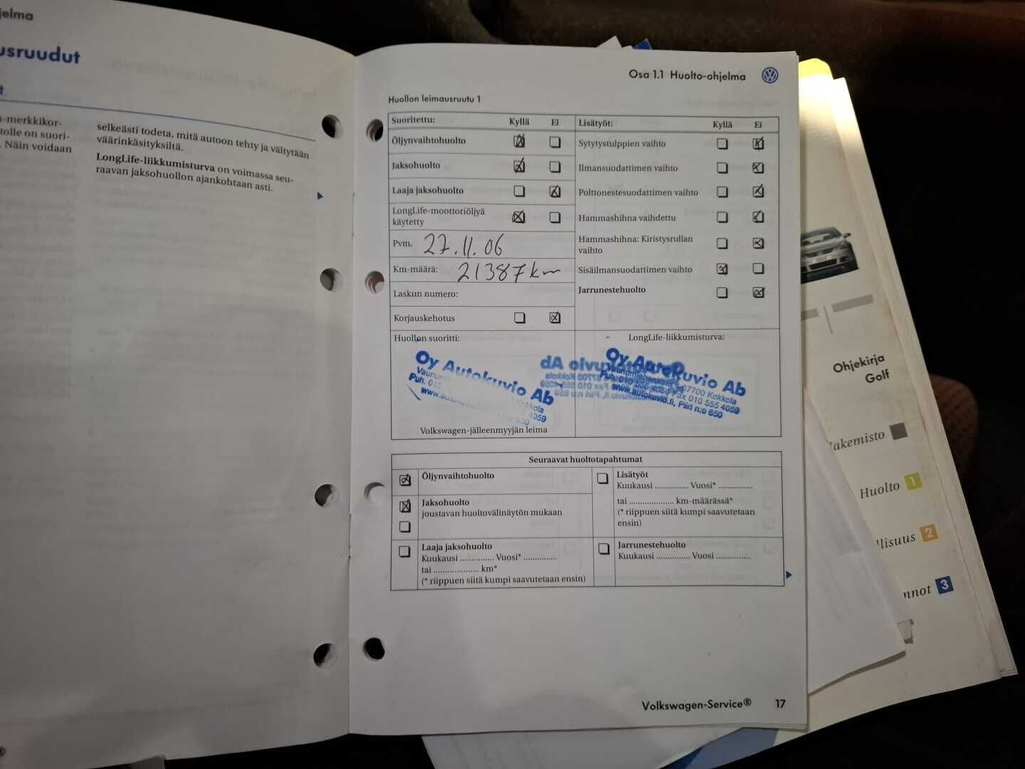 Volkswagen Golf 2005 1,6 75 kW Comfortline 5d / YritysOutlet - Myydään vain yrityksille / - Lohkolämmitin / 6kk leimaa! / Sisustalta todella siisti / Suomi-auto