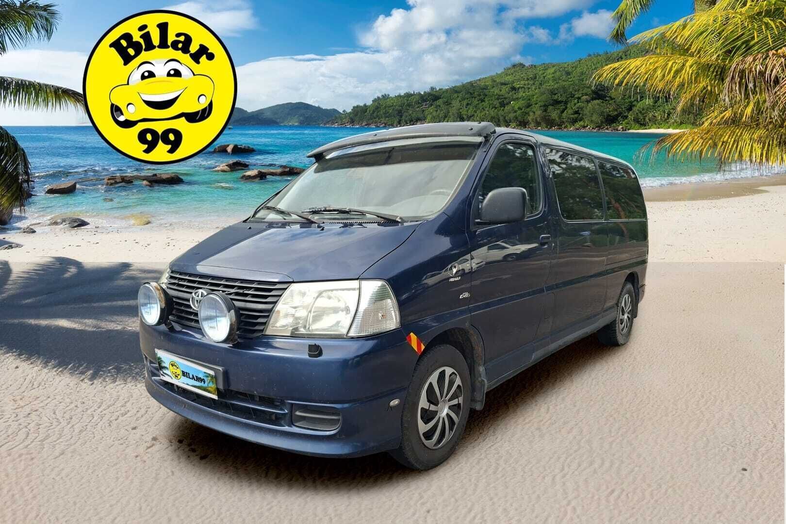 Toyota Hiace 2007 HIACE VAN 2.5TD YritysOutlet - Myydään vain yrityksille - | 8-paikkanen | Webasto | Sähköinen liukuovi | Inventteri | Suomi-auto |