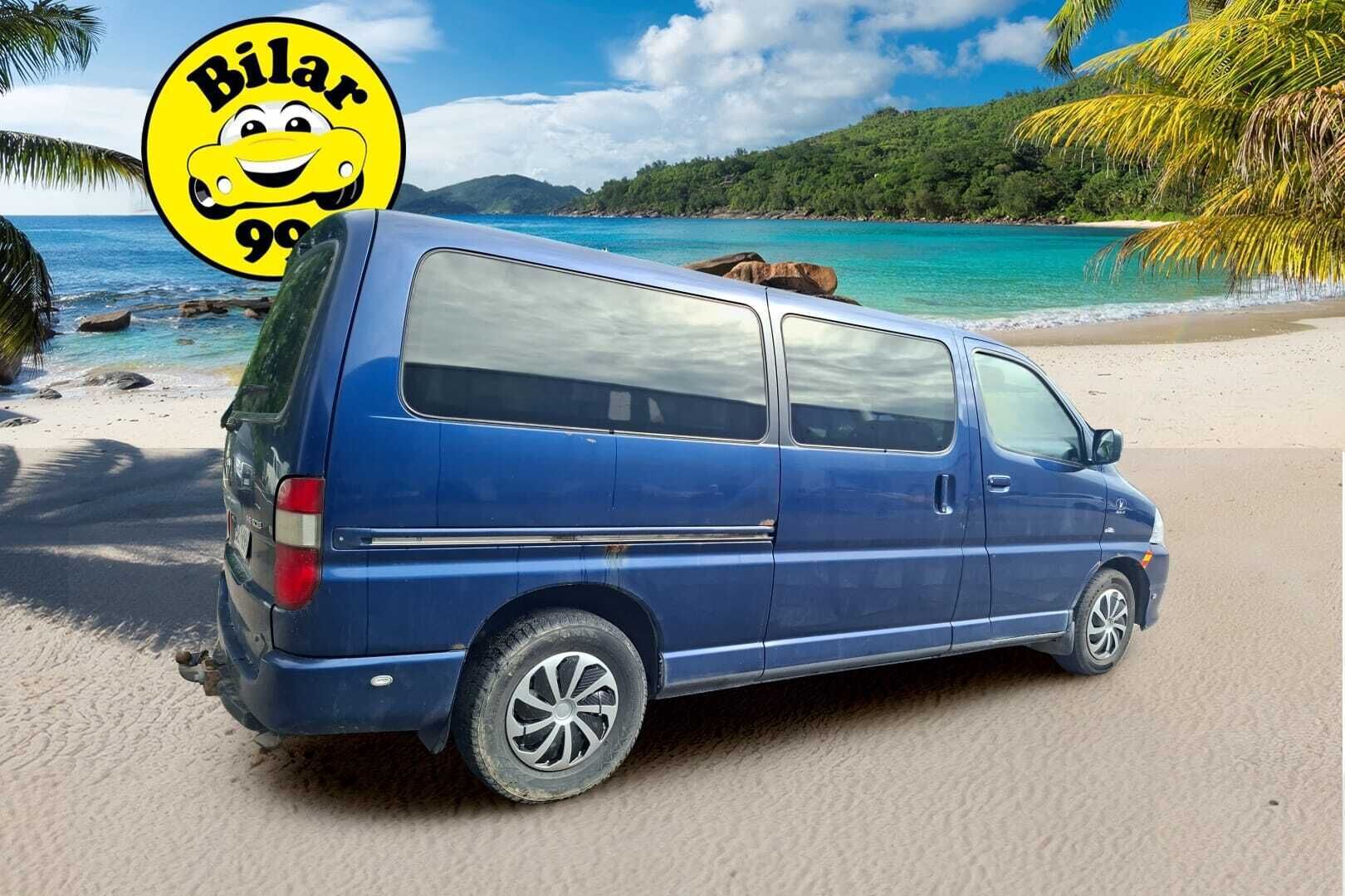Toyota Hiace 2007 HIACE VAN 2.5TD YritysOutlet - Myydään vain yrityksille - | 8-paikkanen | Webasto | Sähköinen liukuovi | Inventteri | Suomi-auto |