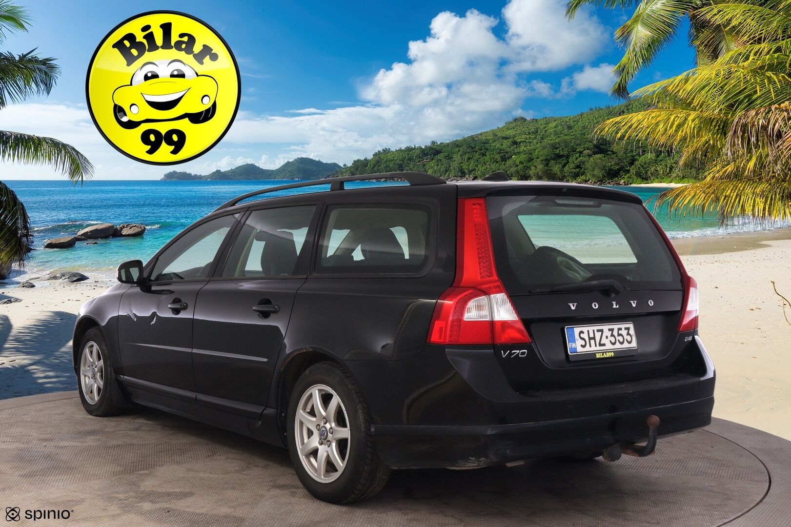 Volvo V70 2009 2,4D D4 Momentum - YritysOutlet - Myydään vain yrityksille - Jakopää vasta tehty / Suomi-auto! 