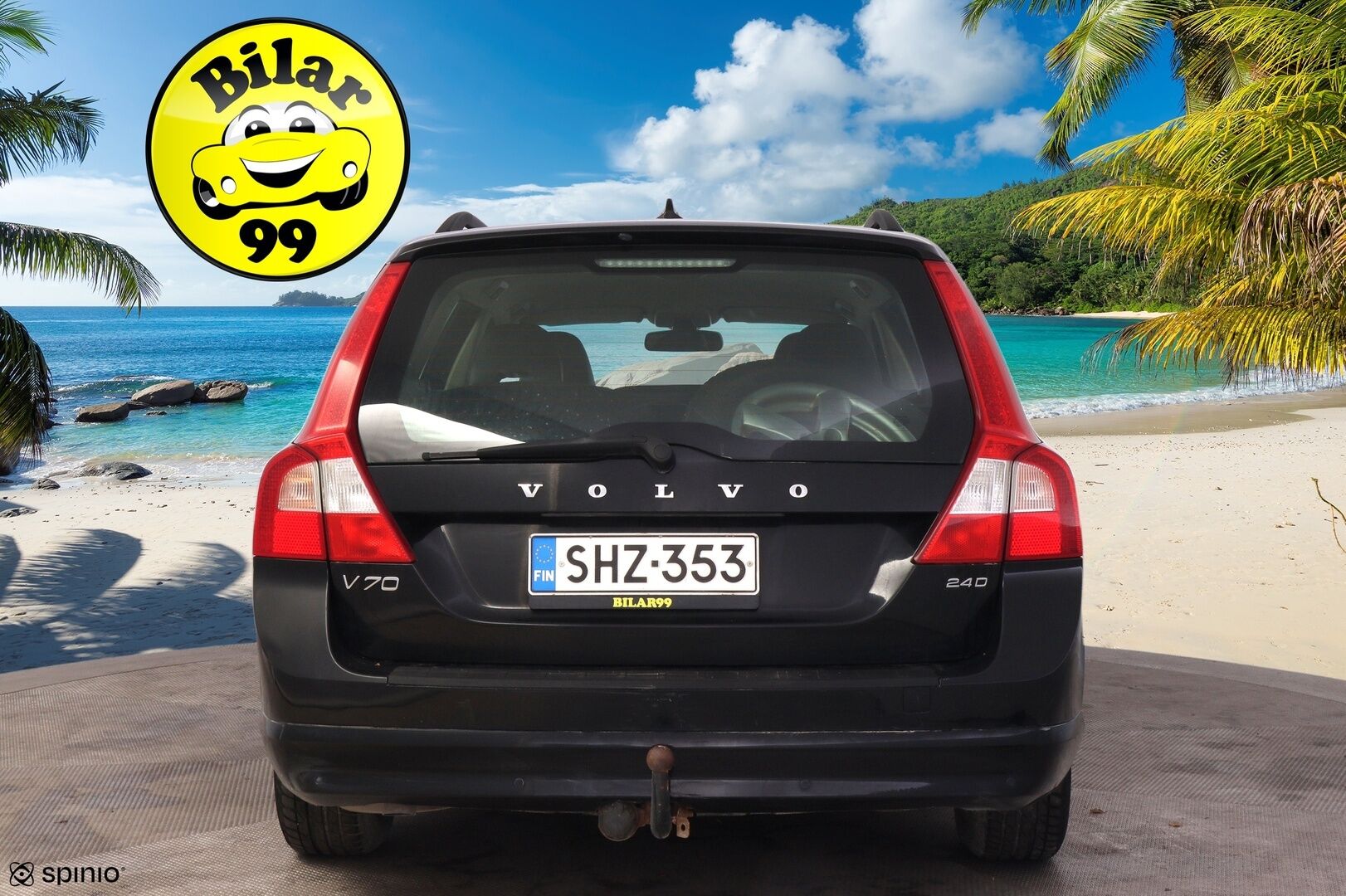 Volvo V70 2009 2,4D D4 Momentum - YritysOutlet - Myydään vain yrityksille - Jakopää vasta tehty / Suomi-auto! 