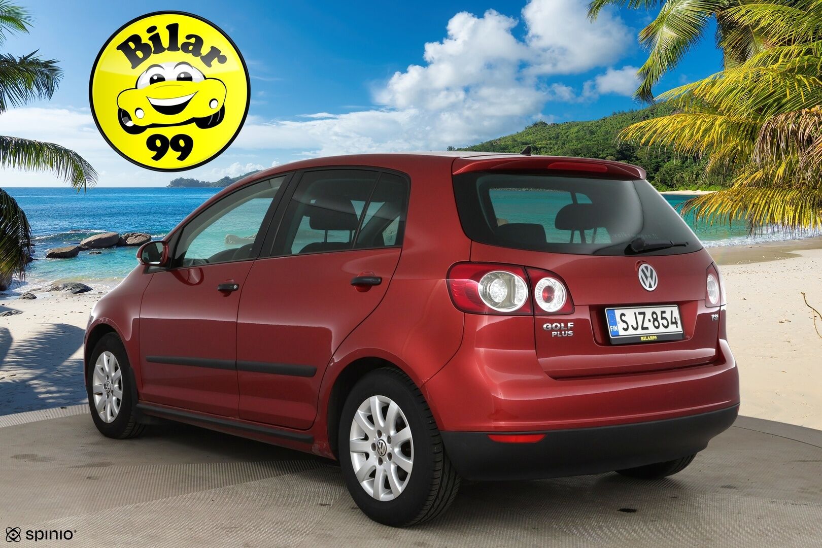 Volkswagen Golf Plus 2008 Comfortline 1,4 90 kW TSI, DSG-autom. / Myydään huutokaupat.com:issa! - Myydään huutokaupat.com:issa!