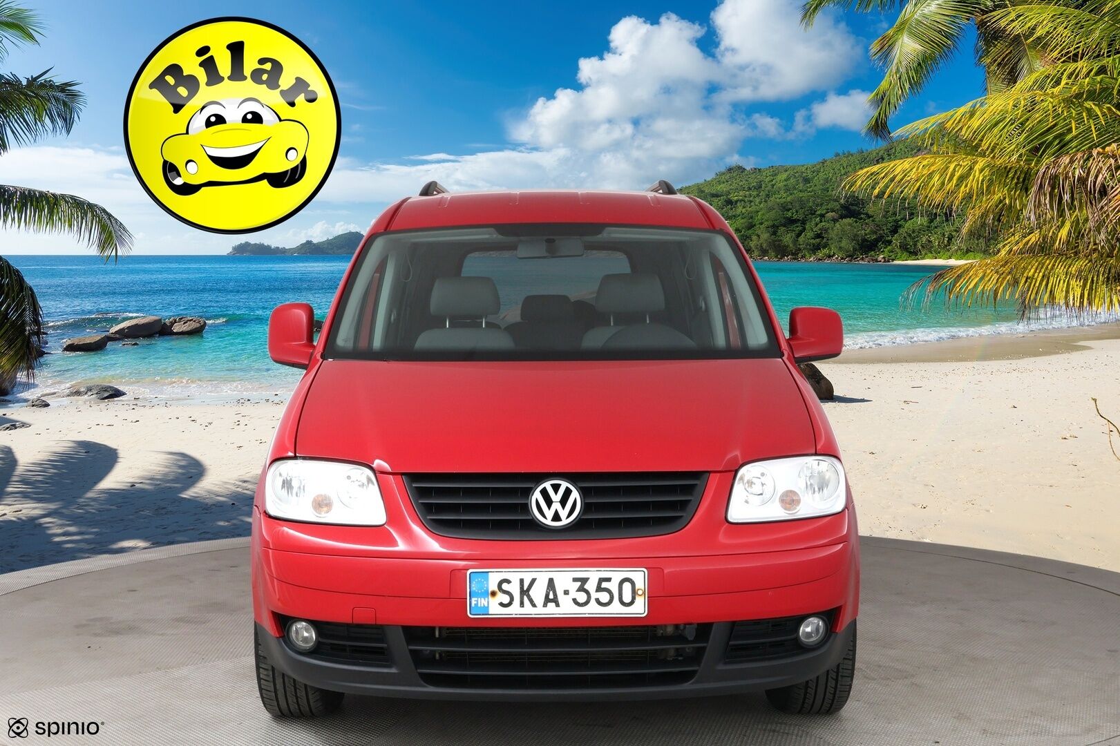 Volkswagen Caddy Maxi 2010 Life 1,9 TDI 77 kW DSG-autom. | Myydään huutokaupat.comissa | - | Koukku | Vakkari | 7P | Lohko | 2x Vanteet renkaineen |