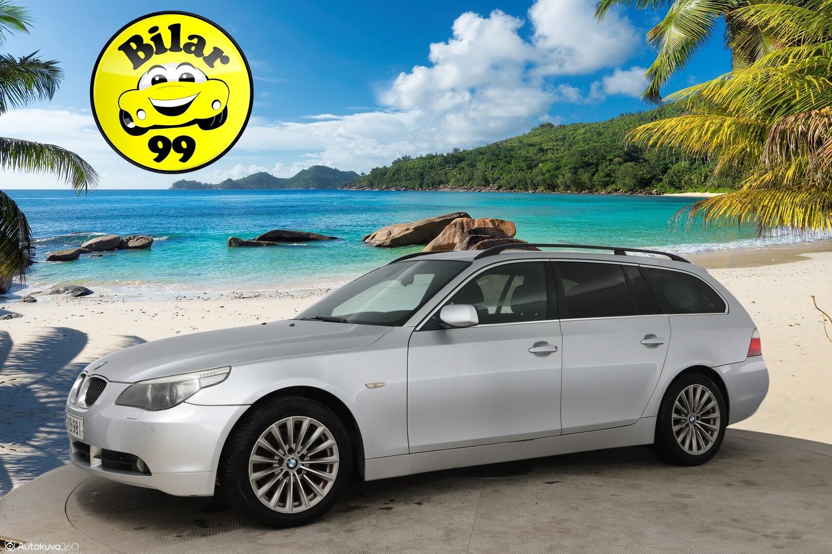BMW 530 2007 E61 Touring / Webasto / Koukku / Xenon / Prof. Navi / Vakkari - Myydään huutokaupat.comissa!