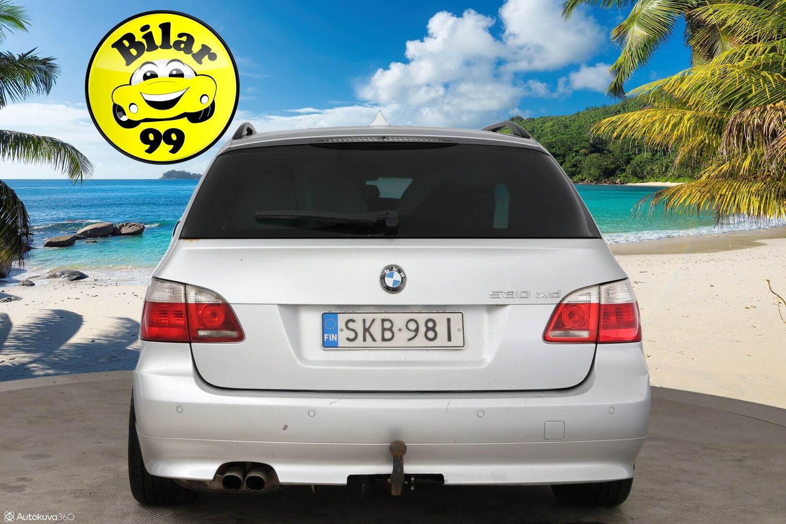 BMW 530 2007 E61 Touring / Webasto / Koukku / Xenon / Prof. Navi / Vakkari - Myydään huutokaupat.comissa!