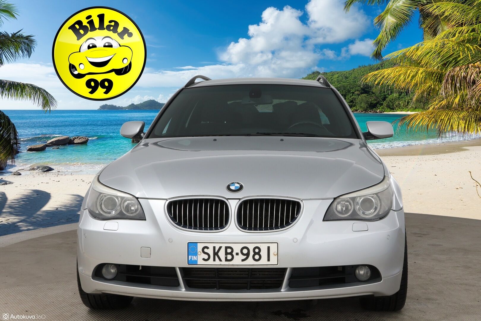 BMW 530 2007 E61 Touring / Webasto / Koukku / Xenon / Prof. Navi / Vakkari - Myydään huutokaupat.comissa!