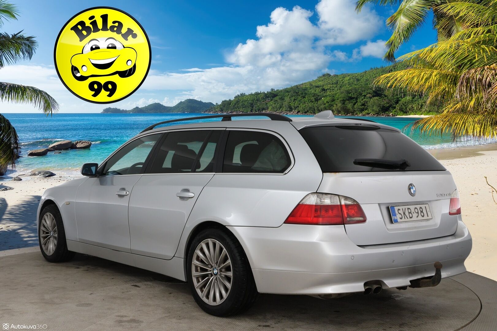 BMW 530 2007 E61 Touring / Webasto / Koukku / Xenon / Prof. Navi / Vakkari - Myydään huutokaupat.comissa!