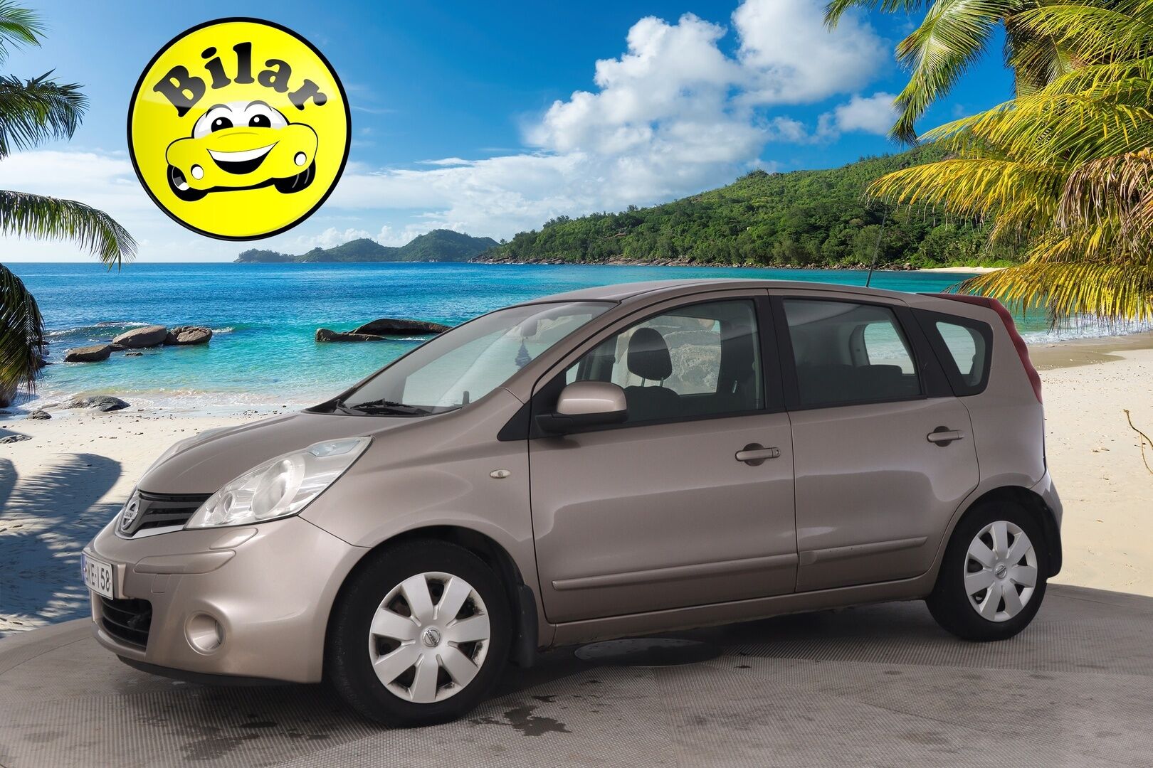 Nissan Note 2010 1,6 Acenta A/T ESP Connect FEB09 - Tämä auto myydään huutokaupat.com | Vakkari | BT | Navi | 2x renkaat