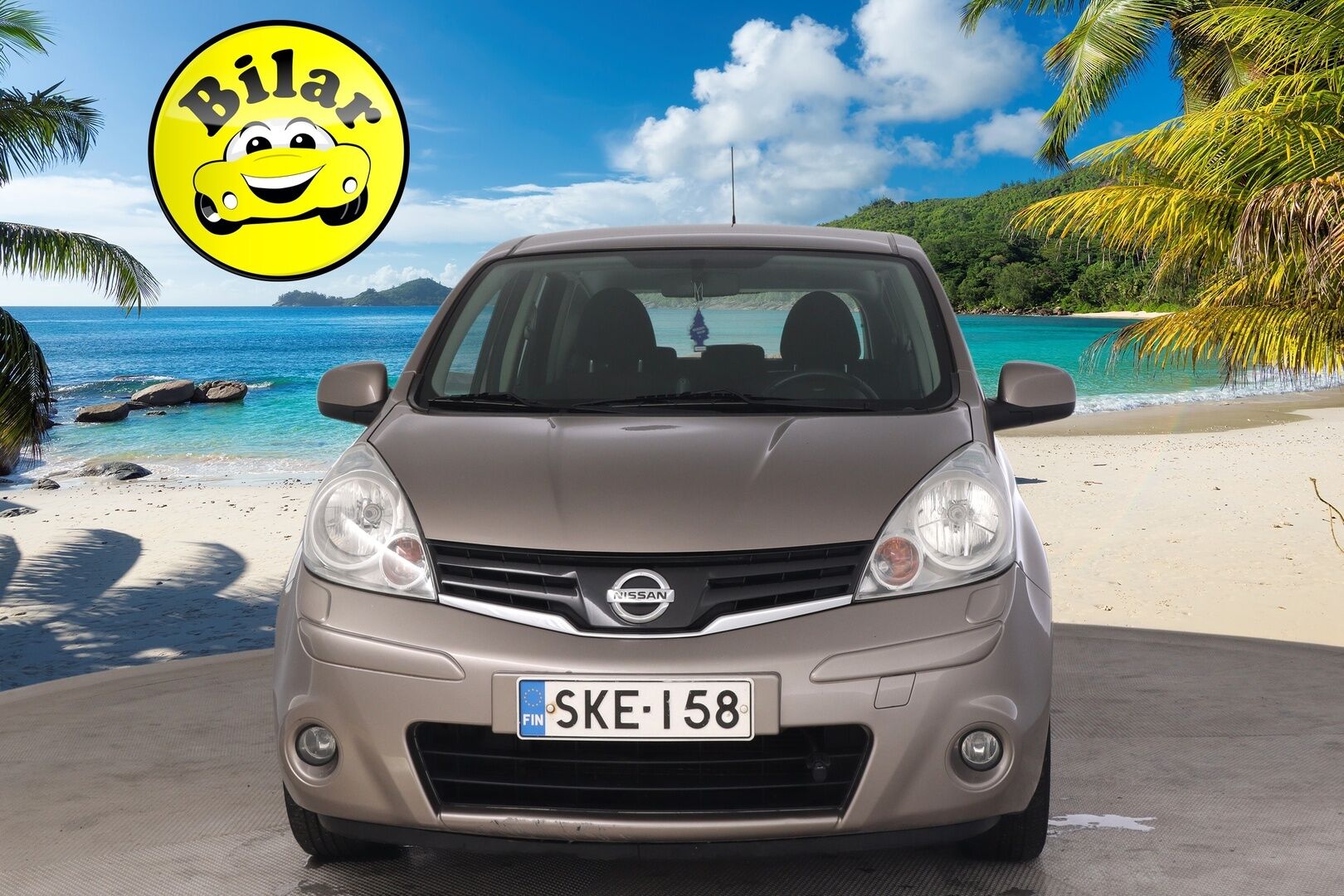 Nissan Note 2010 1,6 Acenta A/T ESP Connect FEB09 - Tämä auto myydään huutokaupat.com | Vakkari | BT | Navi | 2x renkaat