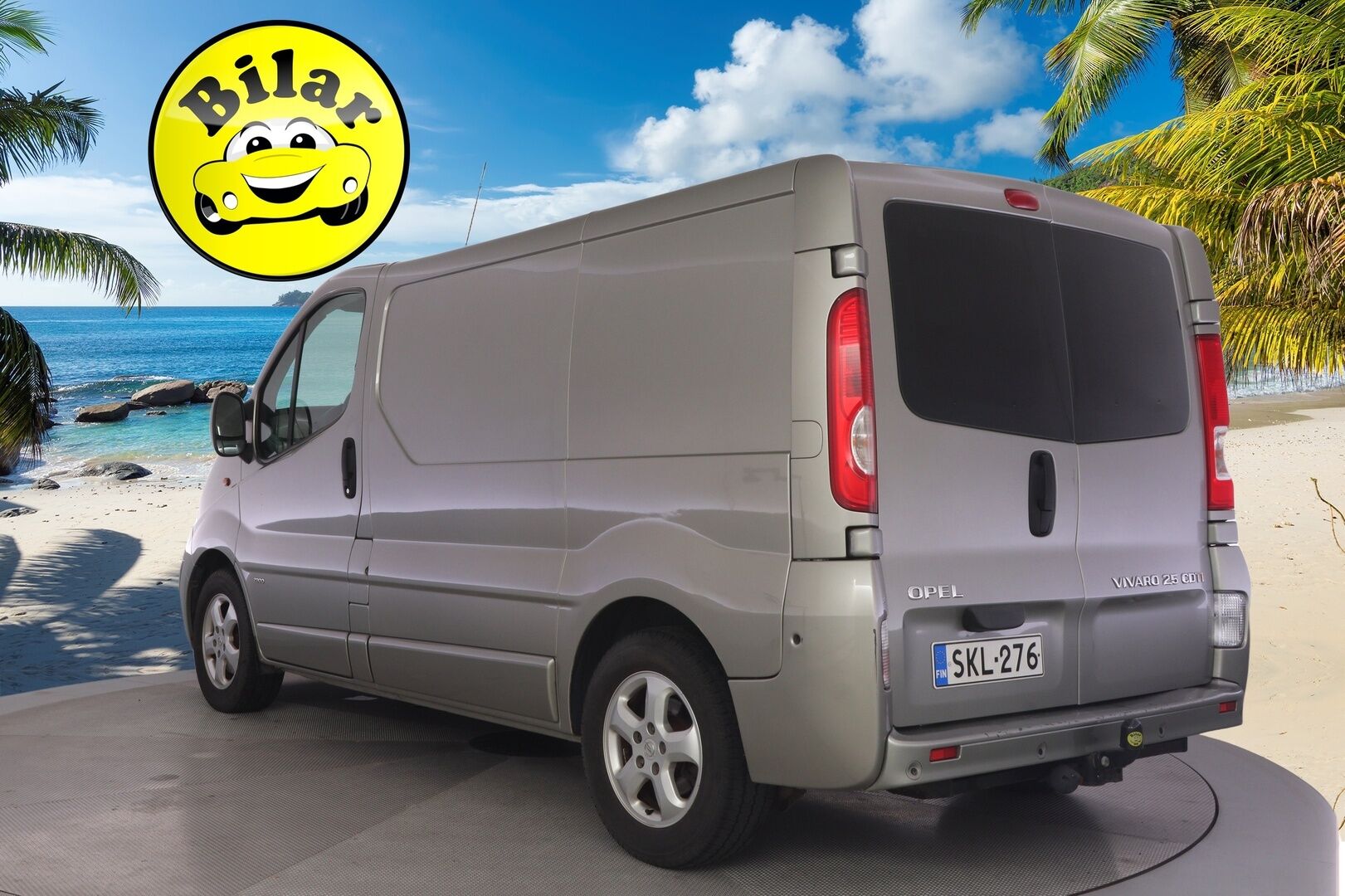 Opel Vivaro 2010 Van L1H1 2,5 CDTI 107kW MT6 ** YritysOutlet - Myydään vain yrityksille ** - * Webasto | Vakionopeudensäädin | Koukku | 2x Alut *