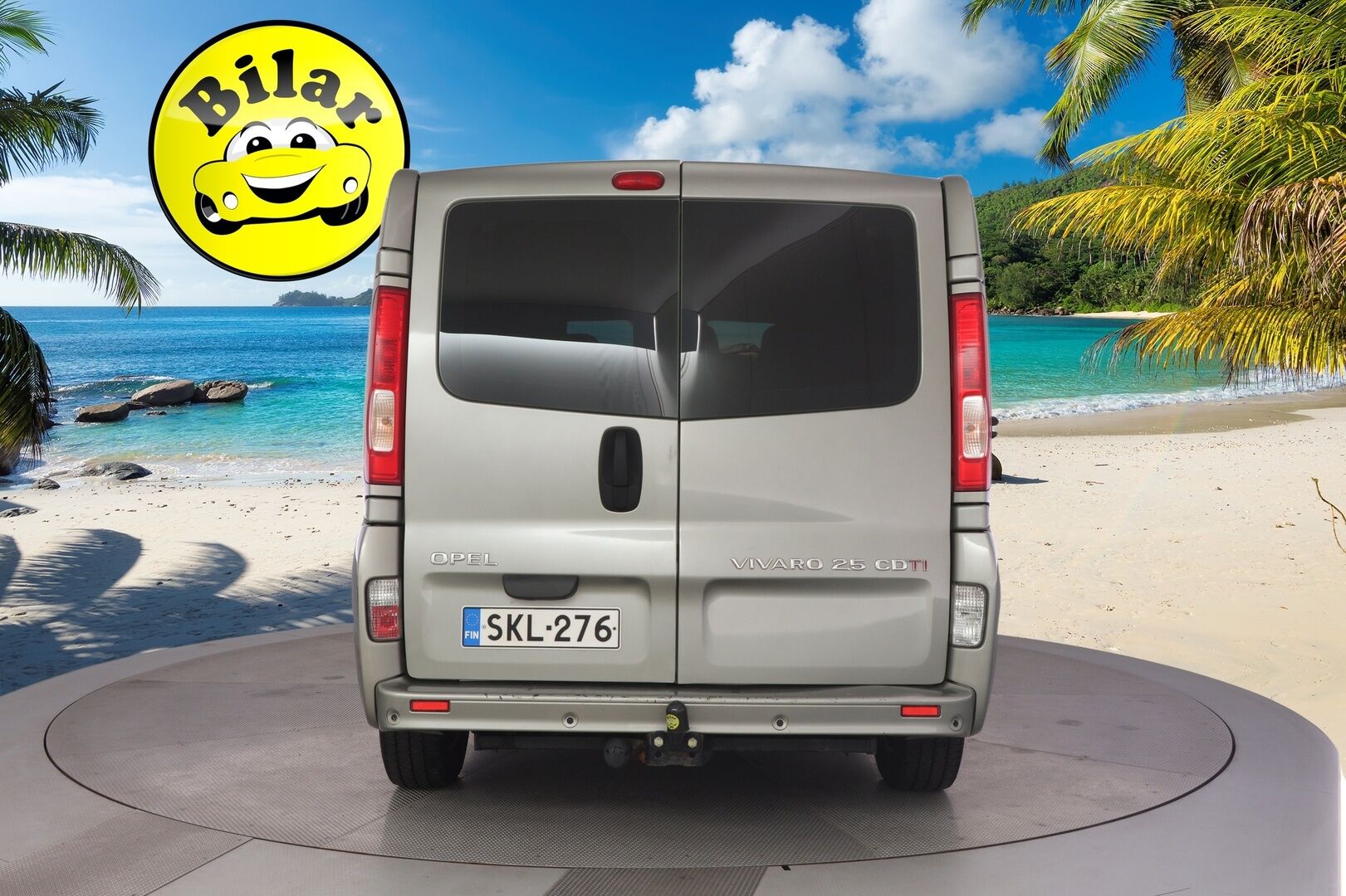 Opel Vivaro 2010 Van L1H1 2,5 CDTI 107kW MT6 ** YritysOutlet - Myydään vain yrityksille ** - * Webasto | Vakionopeudensäädin | Koukku | 2x Alut *