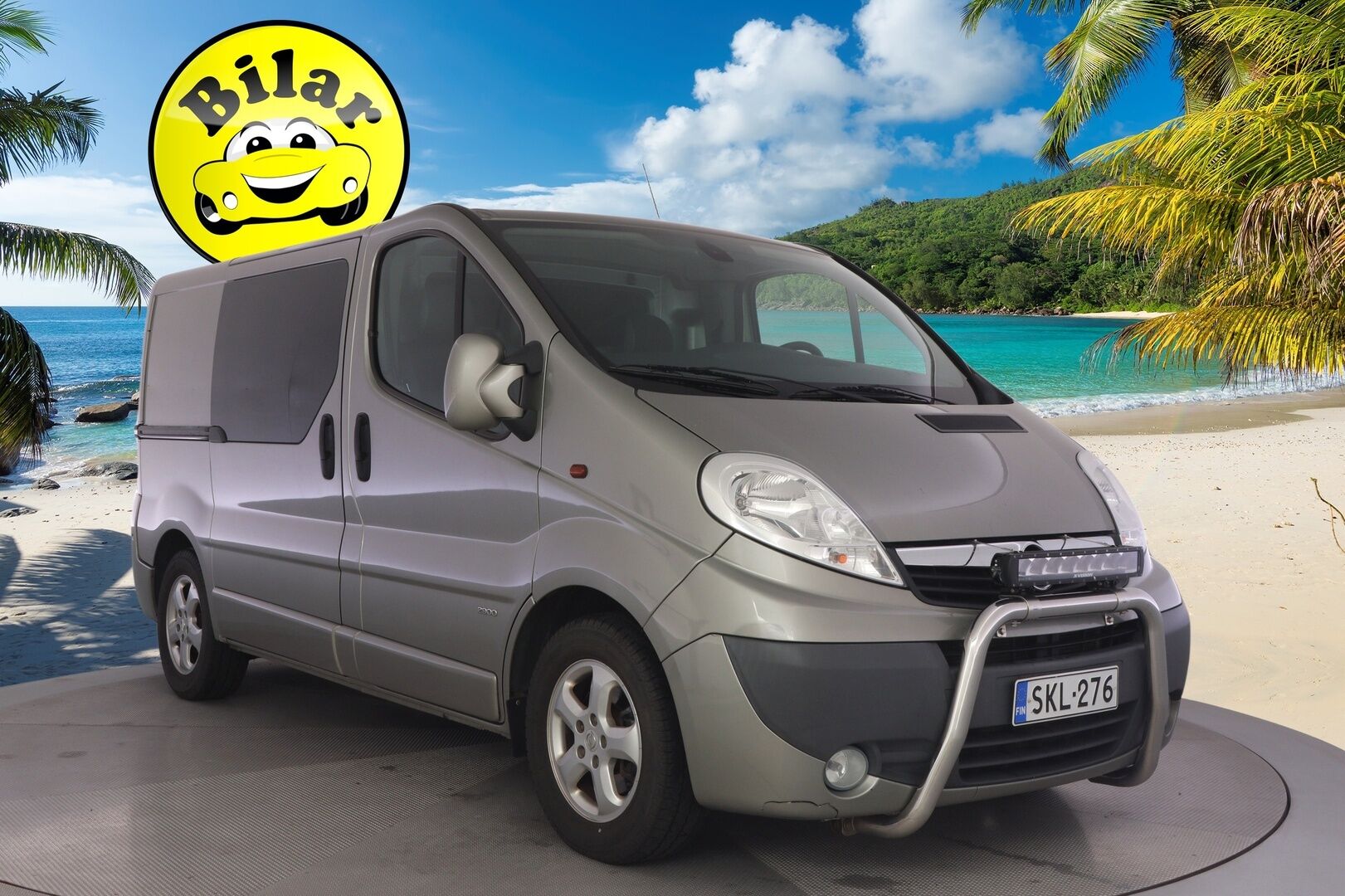 Opel Vivaro 2010 Van L1H1 2,5 CDTI 107kW MT6 ** YritysOutlet - Myydään vain yrityksille ** - * Webasto | Vakionopeudensäädin | Koukku | 2x Alut *