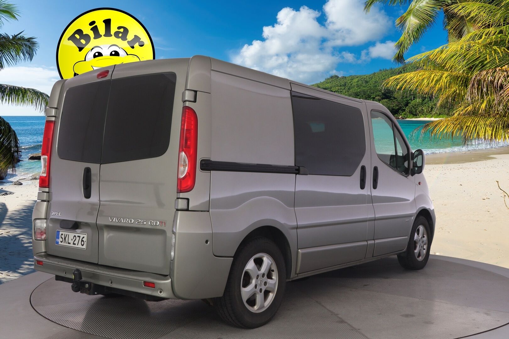 Opel Vivaro 2010 Van L1H1 2,5 CDTI 107kW MT6 ** YritysOutlet - Myydään vain yrityksille ** - * Webasto | Vakionopeudensäädin | Koukku | 2x Alut *