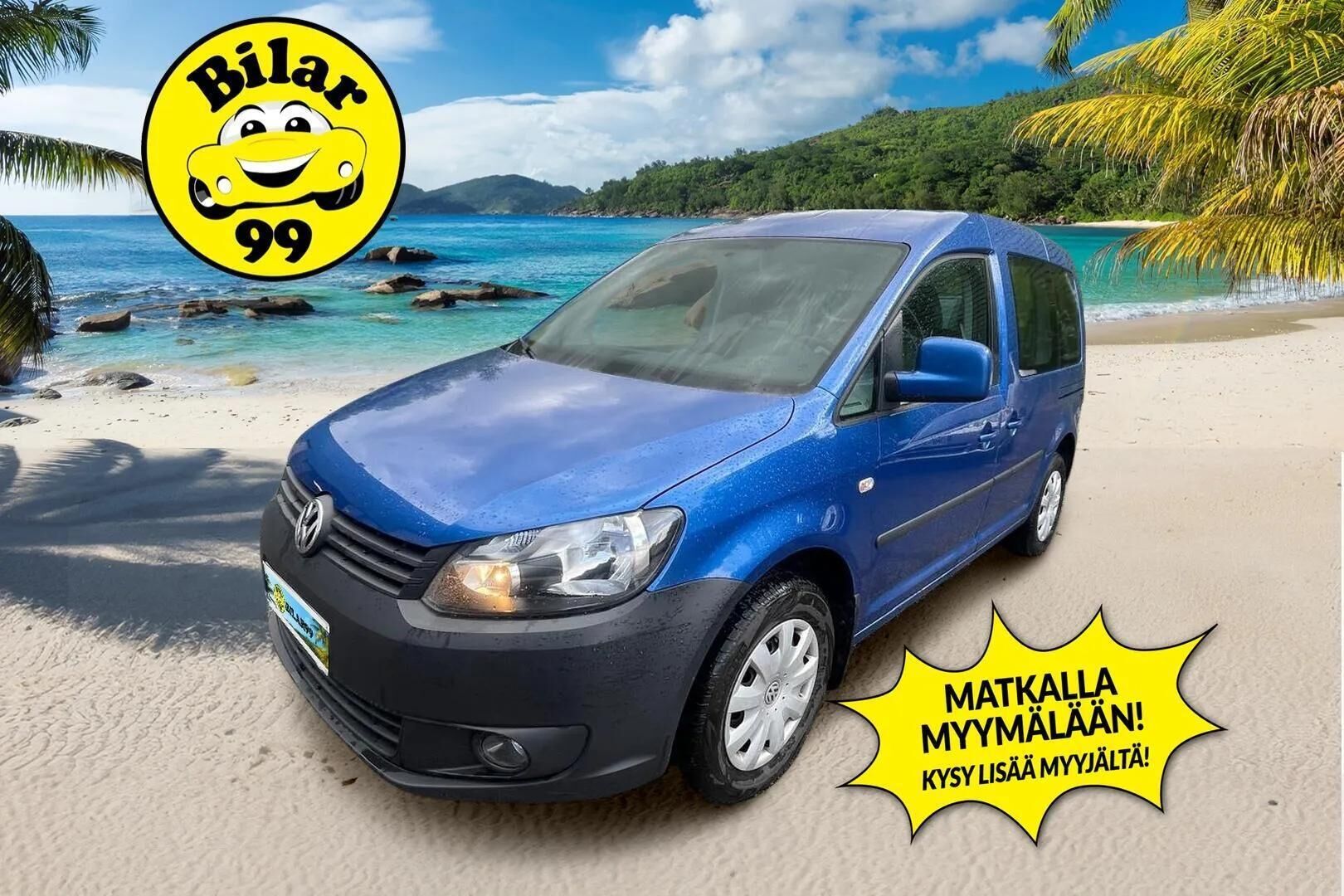 Volkswagen Caddy 2011 Trendline 1,2 TSI 77 kW bens. - | YritysOutlet - Myydään vain yrityksille | Suomi-auto | Vetokoukku | AUX | Lämmitettävät sivupeilit | Jakoketju vaihdettu 166tkm kohdalla |