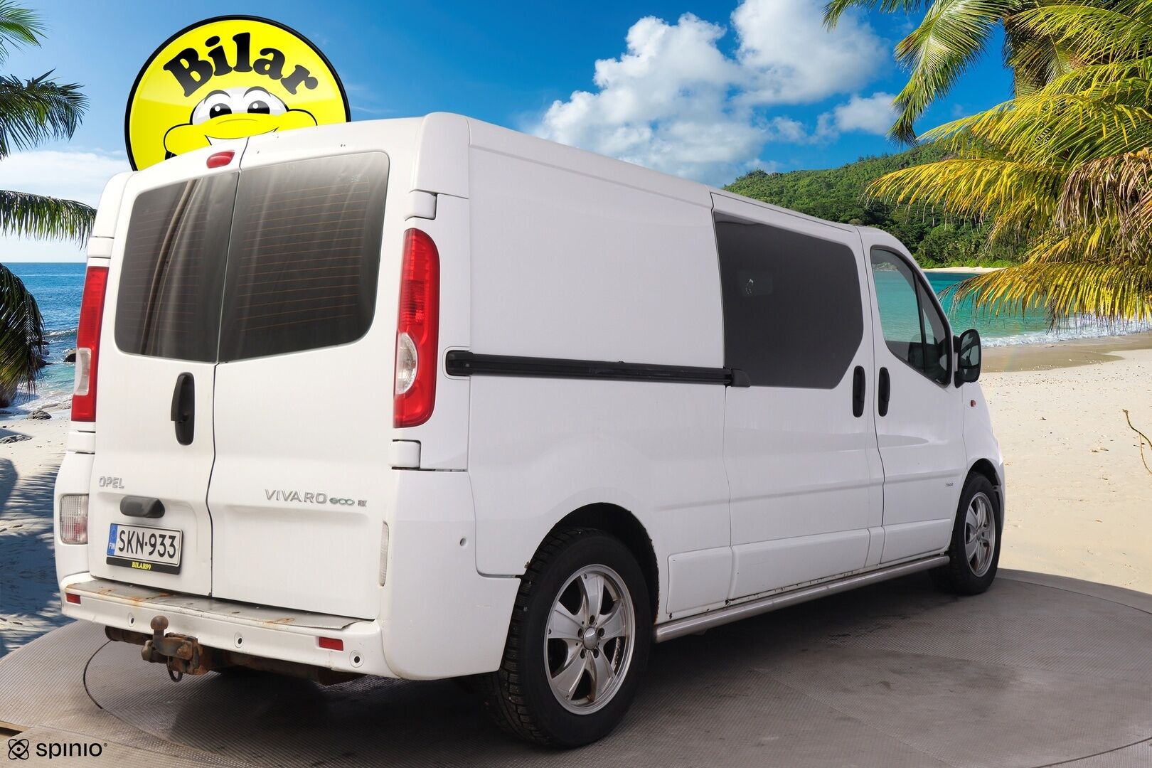 Opel Vivaro 2013 Van L2H1 2,0 CDTI 66kW MT6 *Webasto / Vakkari / Koukku / Nahkasisusta / Tutka* - YritysOutlet - Myydään vain yrityksille - – Tämä auto myydään YritysOutlet -valikoimasta vain yritykselle