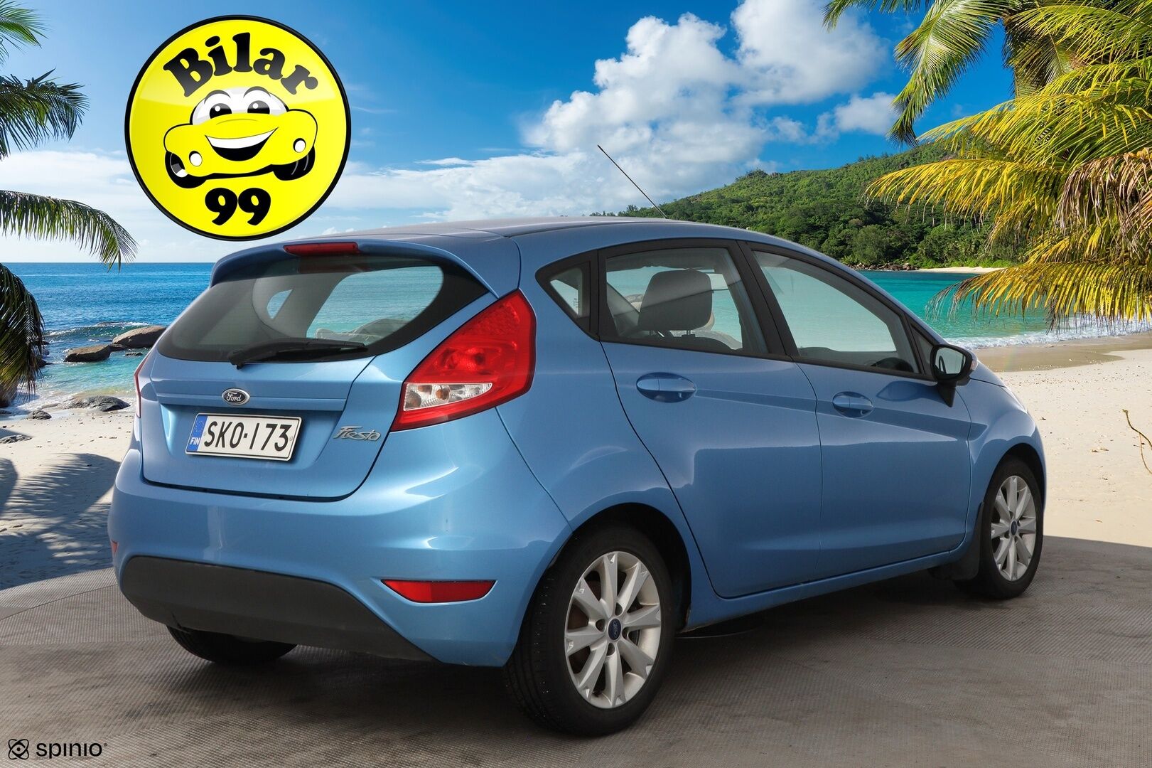 Ford Fiesta 2012 1,25 82 hv Trend M5 5-ovinen - *Myydään Huutokaupat.com*