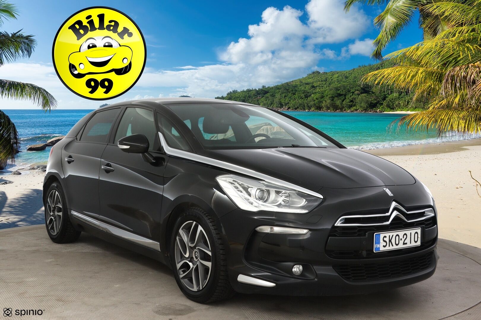 Citroen DS5 2012 HDi 163 So Chic Automaatti * Panoraama/ Tutkat / vakkari/lohko+sisälämmitin * - * Suomi-auto / Juuri vaihdettu jakohihna! / 2x renkaat ja vanteet *