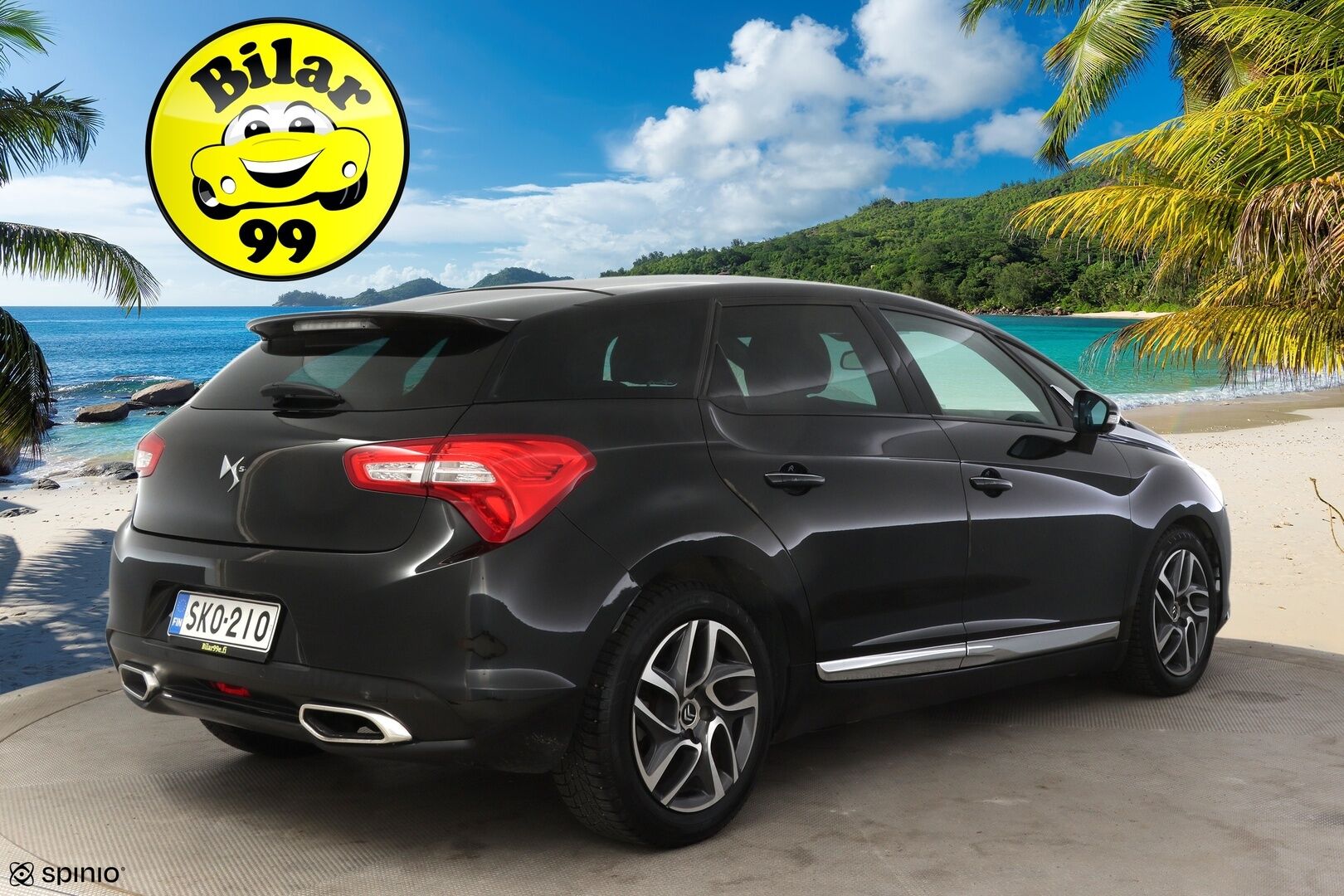 Citroen DS5 2012 HDi 163 So Chic Automaatti * Panoraama/ Tutkat / vakkari/lohko+sisälämmitin * - * Suomi-auto / Juuri vaihdettu jakohihna! / 2x renkaat ja vanteet *