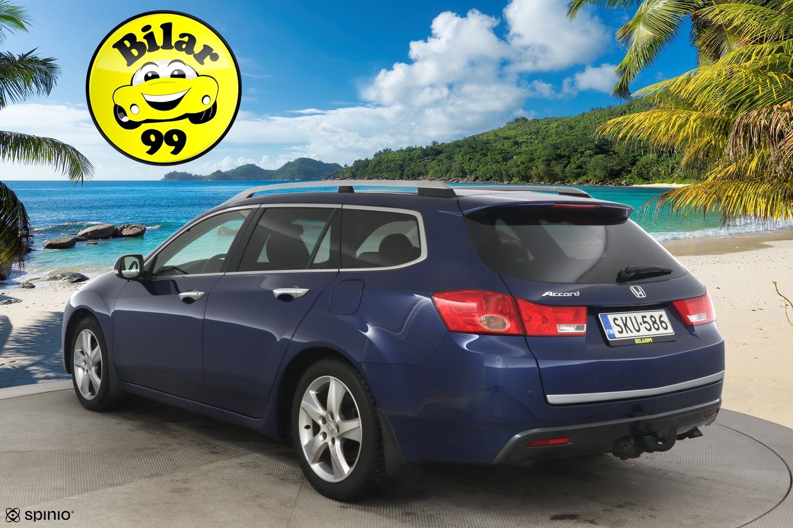 Honda Accord 2013 Tourer DSL 2,2 i-DTEC Lifestyle * / Suomi-auto / Vetokoukku / Vakkari / Tutkat / Lohko / Kattokaiteet / Sähköluukku / * - Merkillä huollettu hyvin pidetty suomi-auto / Juuri katsastettu