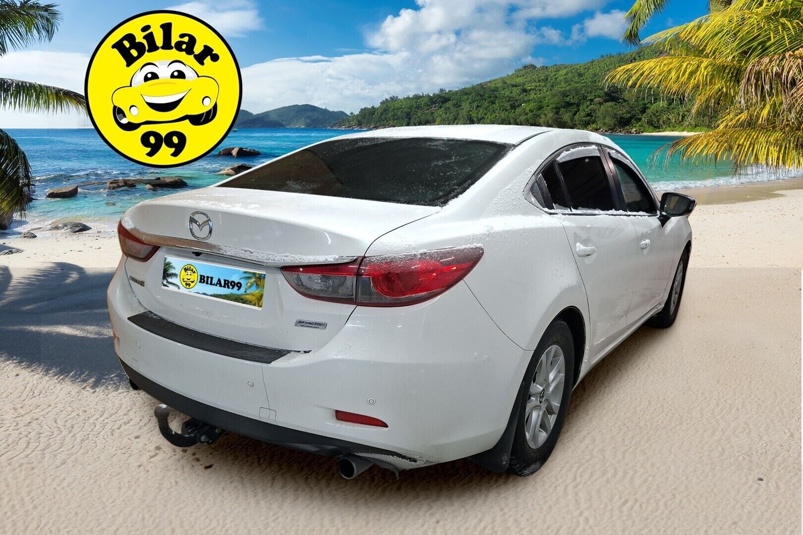 Mazda 6 2013 Sedan 2,5 SKYACTIV-G Luxury 6AT 4ov SD1 * ACC / BOSE / Muistipenkit / Navi / Nahat / Koukku* - Hyvin huollettu / Huippuvarusteet