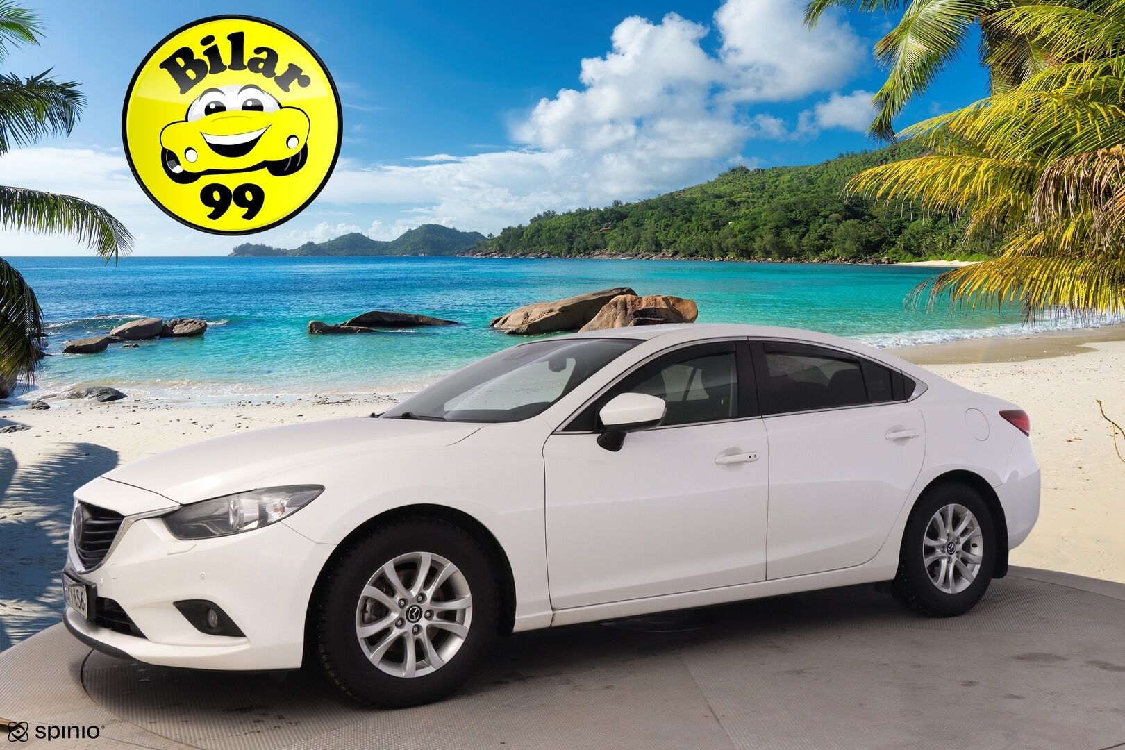 Mazda 6 2013 Sedan 2,5 SKYACTIV-G Luxury 6AT 4ov SD1 * ACC / BOSE / Muistipenkit / Navi / Nahat / Koukku* - Hyvin huollettu / Huippuvarusteet