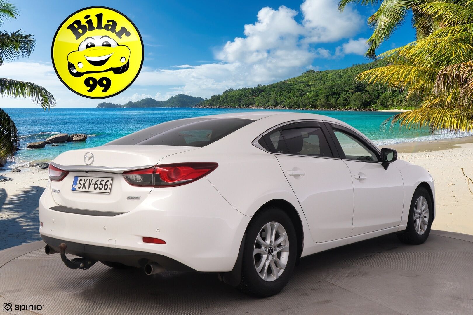 Mazda 6 2013 Sedan 2,5 SKYACTIV-G Luxury 6AT 4ov SD1 * ACC / BOSE / Muistipenkit / Navi / Nahat / Koukku* - Hyvin huollettu / Huippuvarusteet