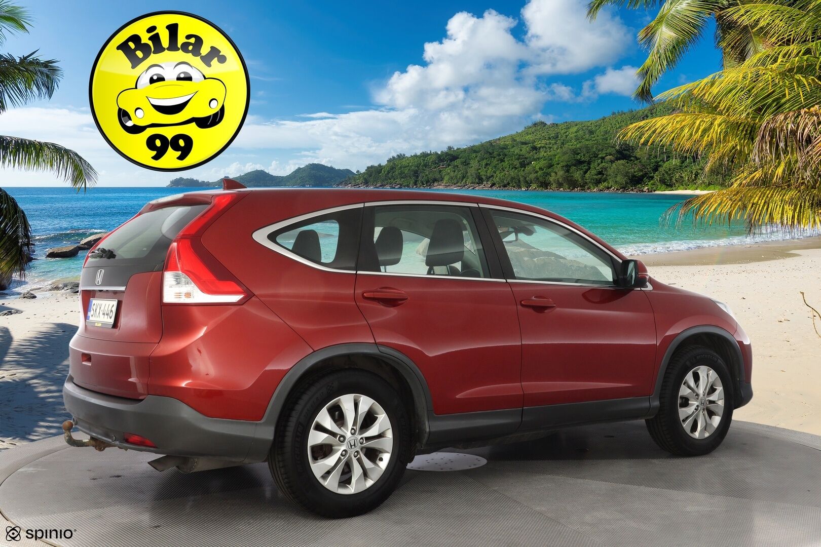 Honda CR-V 2013 Elegance AT *Lohko+sisä / Kamera / Koukku / Vakionopeudensäädin* - Viimeisin huolto 193tkm / Suomi-auto / Kahdet OEM Vanteet