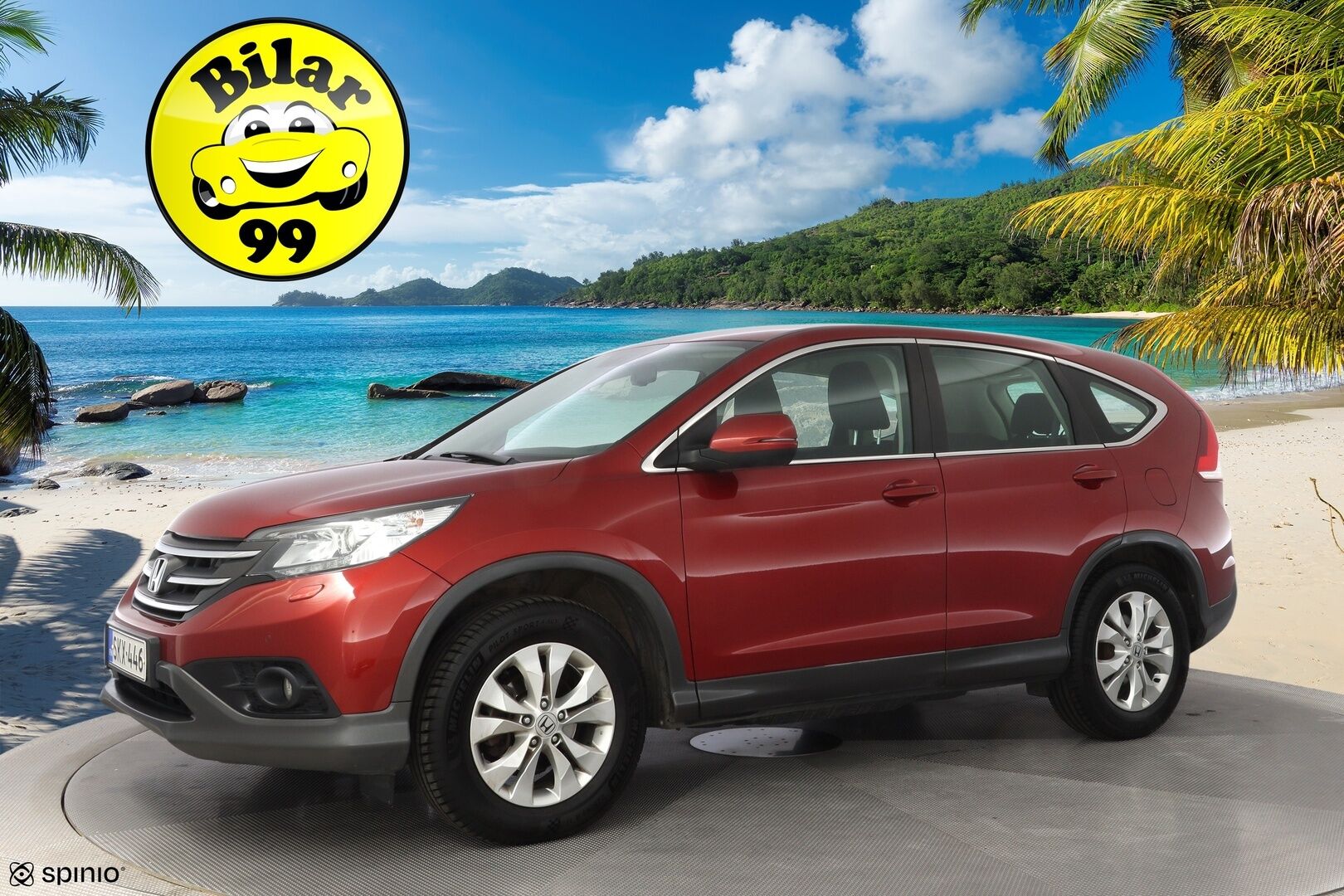 Honda CR-V 2013 Elegance AT *Lohko+sisä / Kamera / Koukku / Vakionopeudensäädin* - Viimeisin huolto 193tkm / Suomi-auto / Kahdet OEM Vanteet