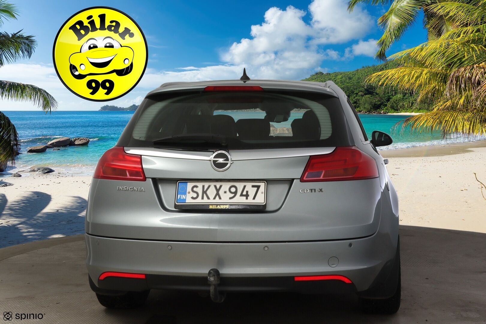 Opel Insignia 2013 Sports Tourer Edition 2,0 CDTI Ecotec 4x4 Start/Stop 118kW * Suomiauto / Eber / Vetokoukku / Vakkari / Tutkat * - Asiallisesti huollettu edukas neliveto! / 2x renkaat vanteilla!