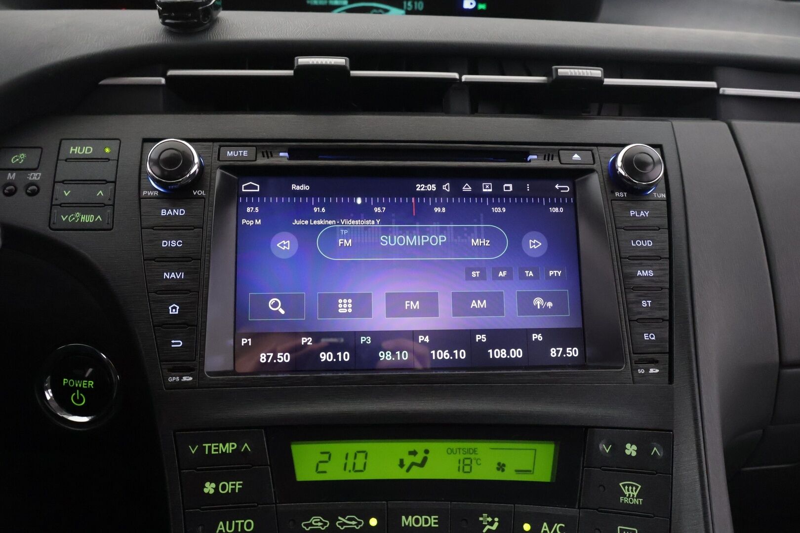 Toyota Prius 2009 1,8 HSD 5ov - * Suomi-auto / HUD / Lohko / Vakkari / Kahdet renkaat *