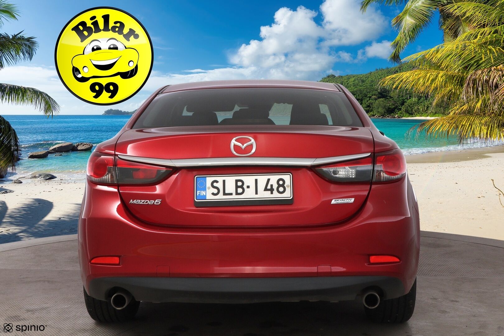 Mazda Mazda6 2013 Sedan 2,0 (165) SKYACTIV-G Premium 6AT 4ov SC1 * 2Om Suomiauto / Vakkari / Lohko & Sisäpistoke / 2x Huippurenkaat! - Vain 2 Omistajaa / Juuri tullut Tampereelle!