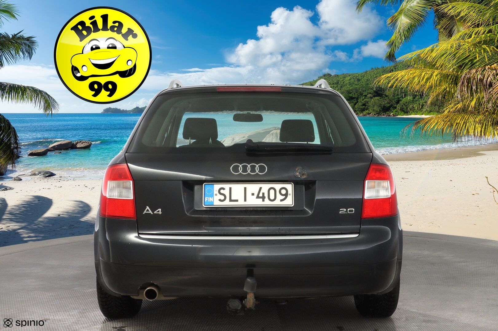 Audi A4 2004 2.0 Avant 96kW- YritysOutlet - Myydään vain yrityksille - 2-Om / Todella särmät huollot / Kahdet hyväkuntoiset renkaat alumiinivantein / Juuri katsastettu