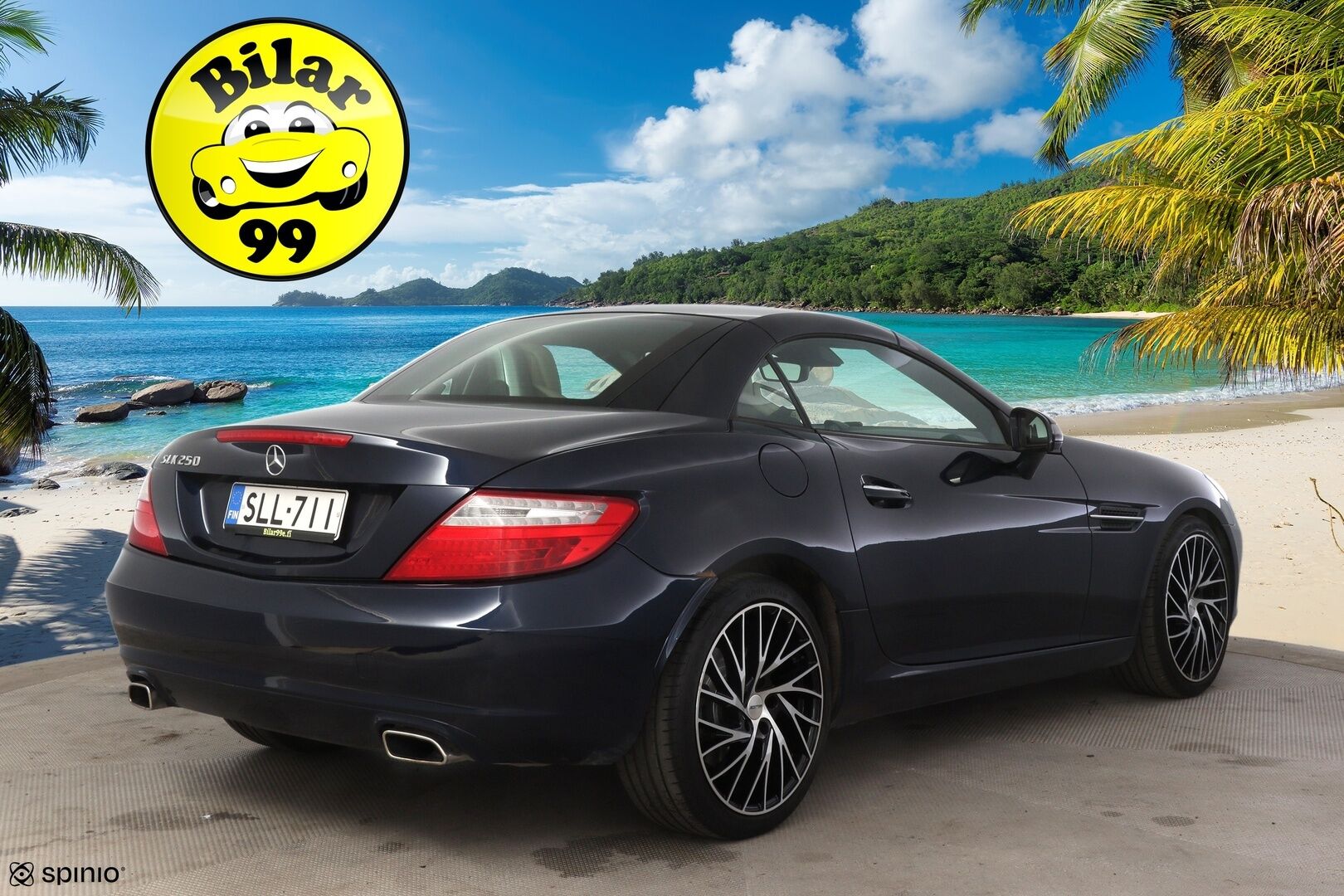 Mercedes-Benz SLK 2012 SLK 250 Avoauto (AE) 2ov 1796cm3 A - * Juuri tullut! / Merkkiliikkeen huoltohistoria! / Jakoketju vaihdettu! *