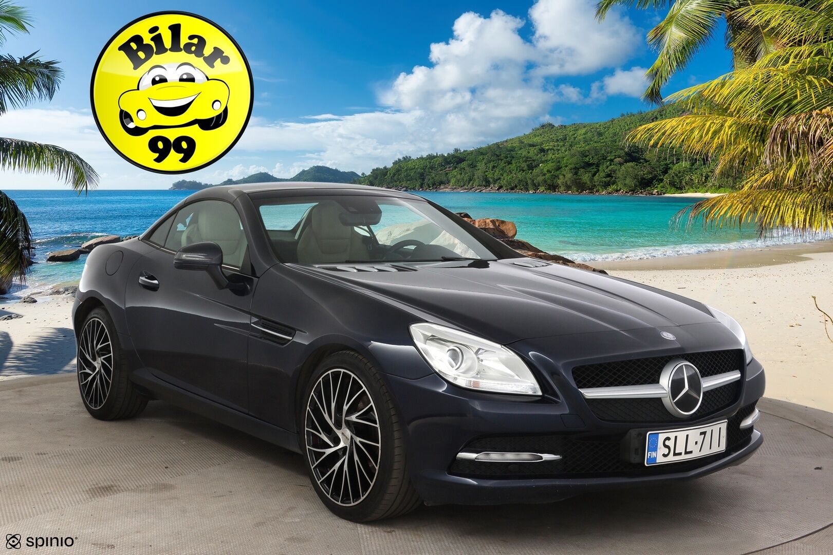 Mercedes-Benz SLK 2012 SLK 250 Avoauto (AE) 2ov 1796cm3 A - * Juuri tullut! / Merkkiliikkeen huoltohistoria! / Jakoketju vaihdettu! *